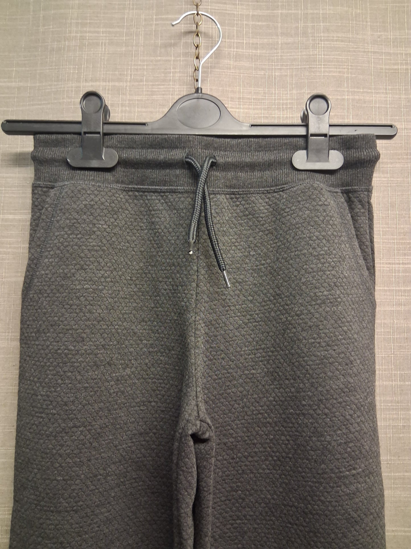 Primark Boys Grey Waffle Print Joggers Age 11-12 Years