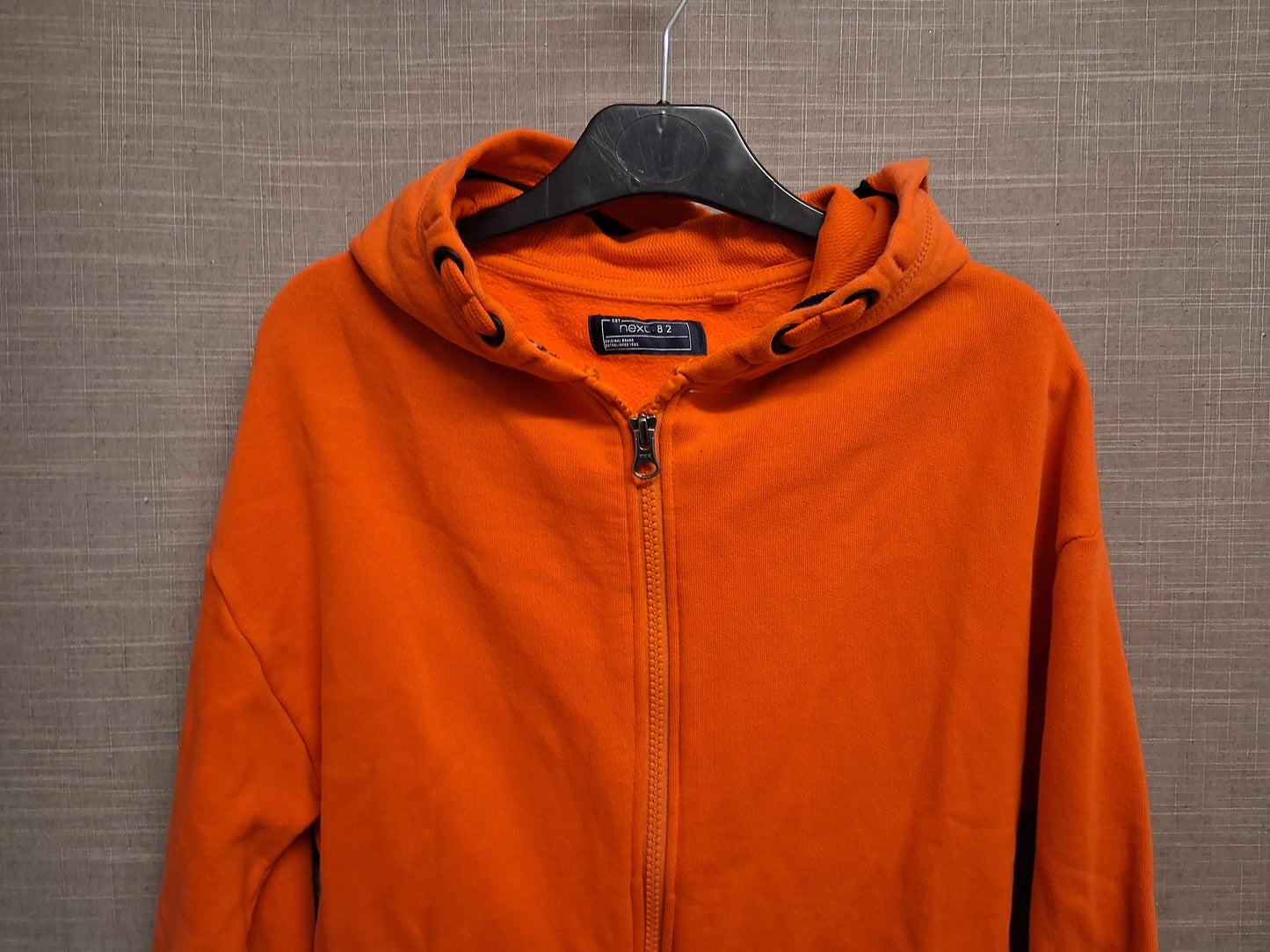 Next Red Hoodie Full Zip Jersey Age 10 Years 100% Cotton