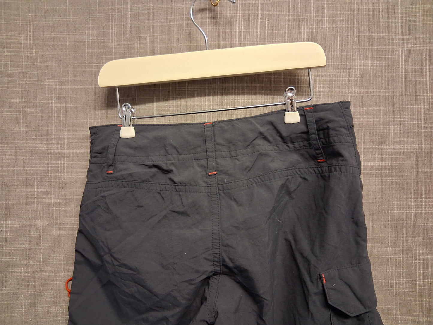 Decathlon Boys Grey Walking Hiking Shorts Age 5-6 Years