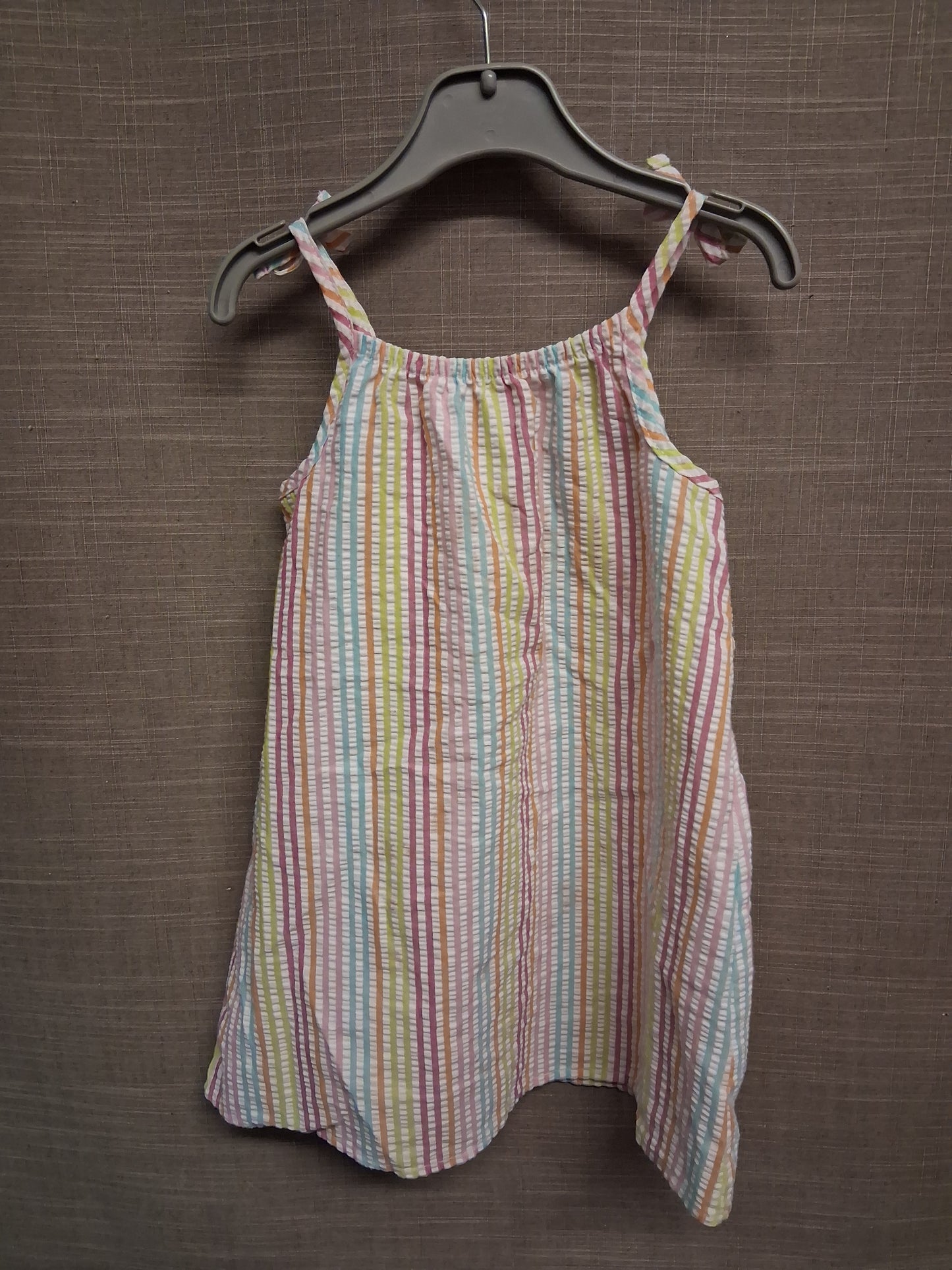 Nutmeg Girls Multicolour Striped Sundress Age 2-3 Years
