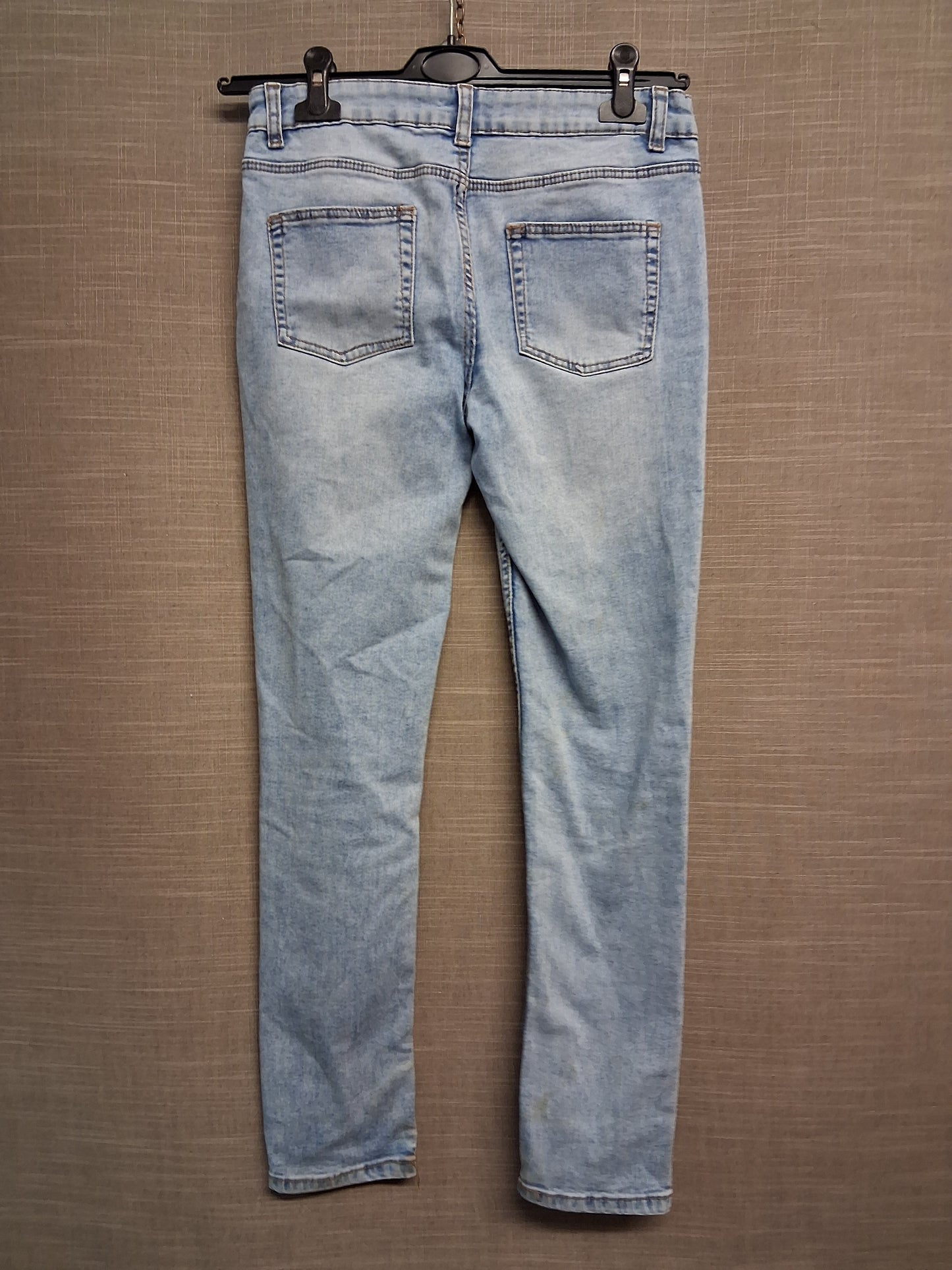Primark Boys Blue Skinny Jeans Age 14-15 Years Lightwash