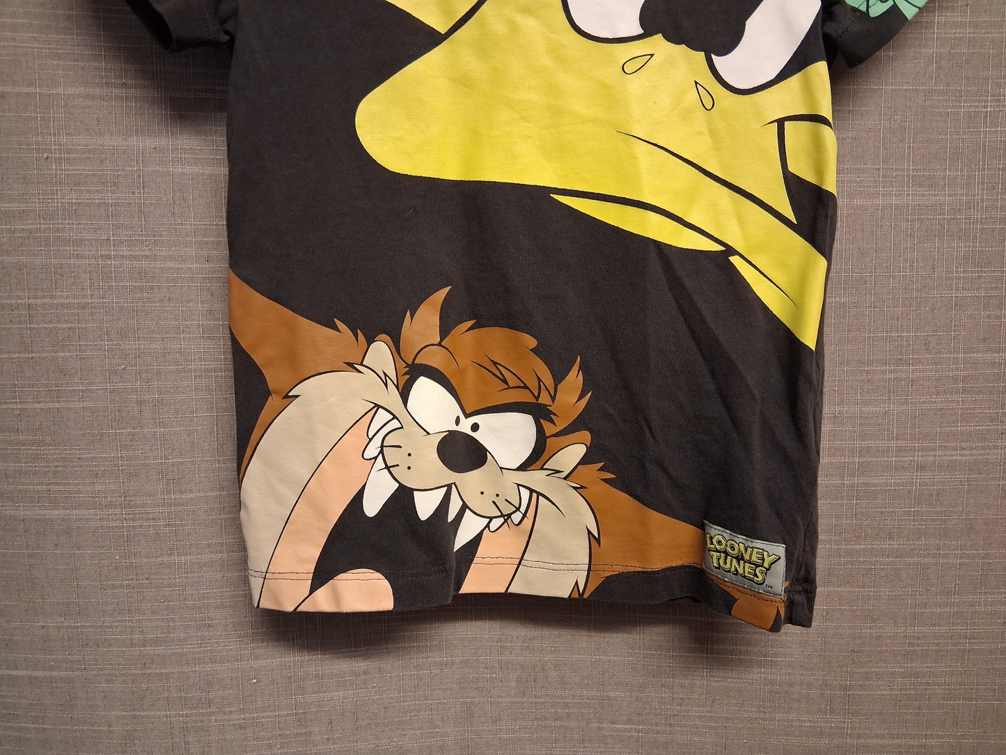 Next Boys Looney Tunes Short Sleeve T-Shirt Grey Age 2-3 Years