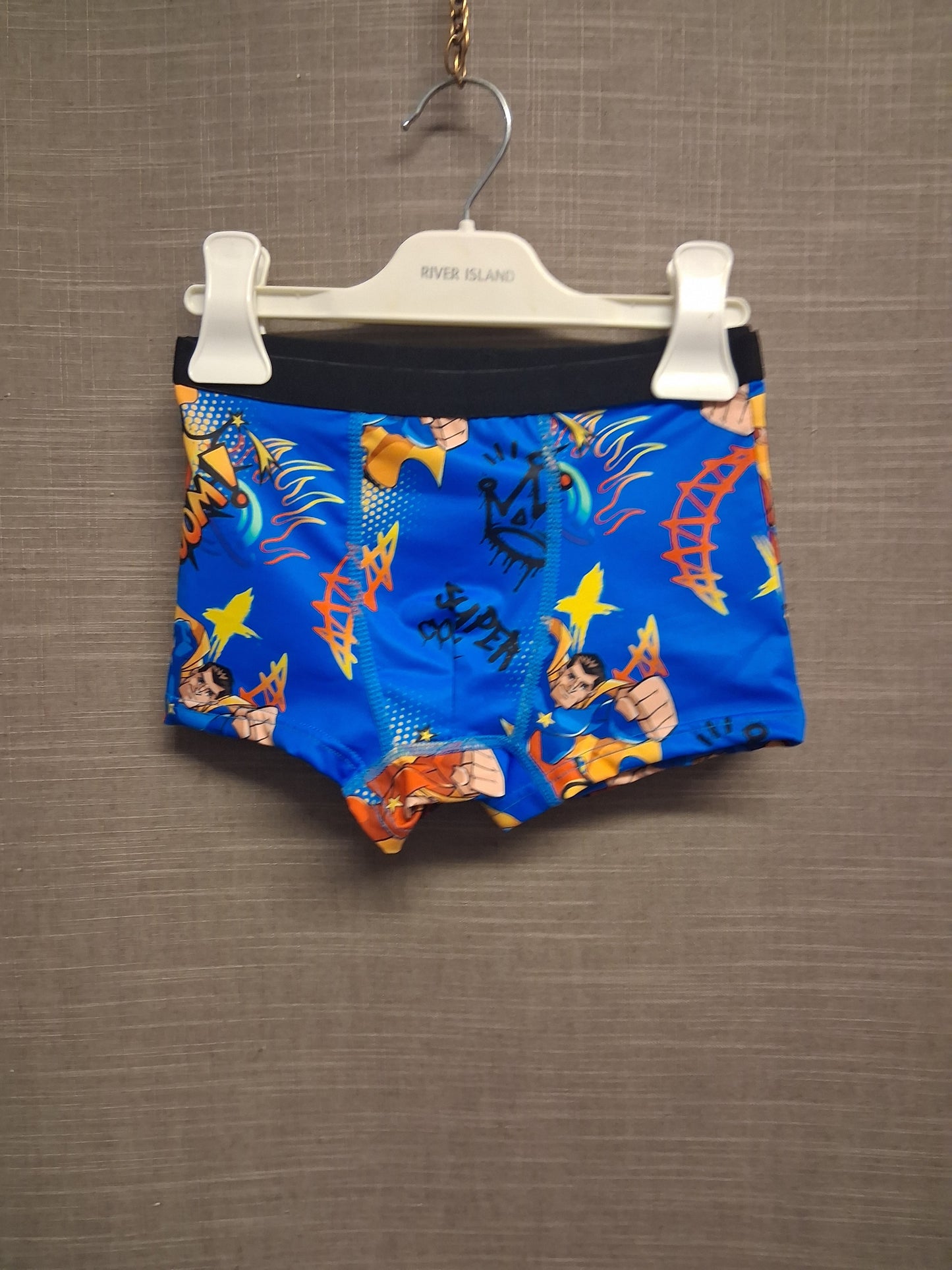 Shein Boys 4 Pack Super Hero Theme Boxer Shorts Underwear New in Pack Age 6 Years