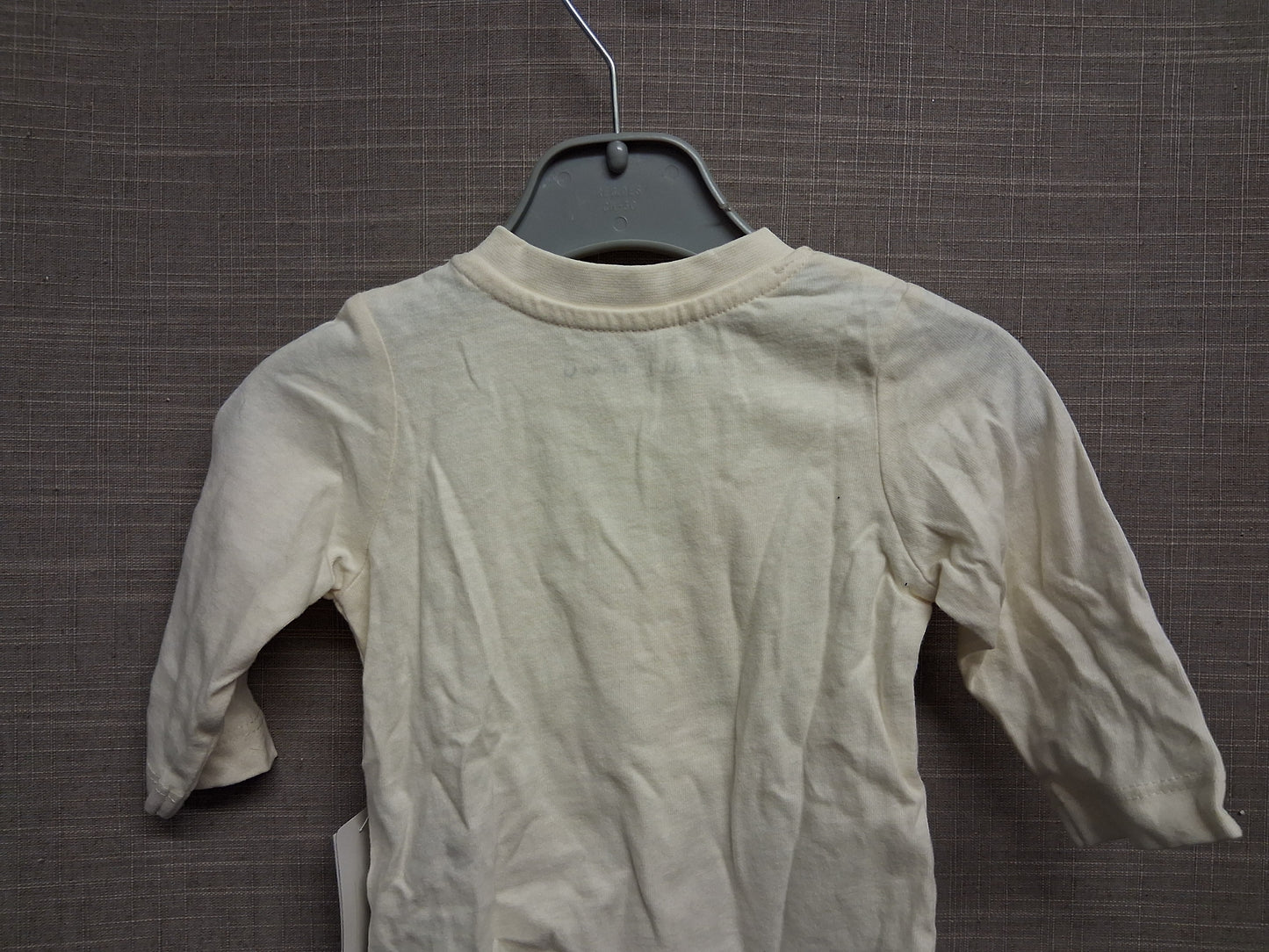 Nutmeg Baby 'My First Halloween' Long Sleeve Cream T-Shirt Age 0-3 Months New