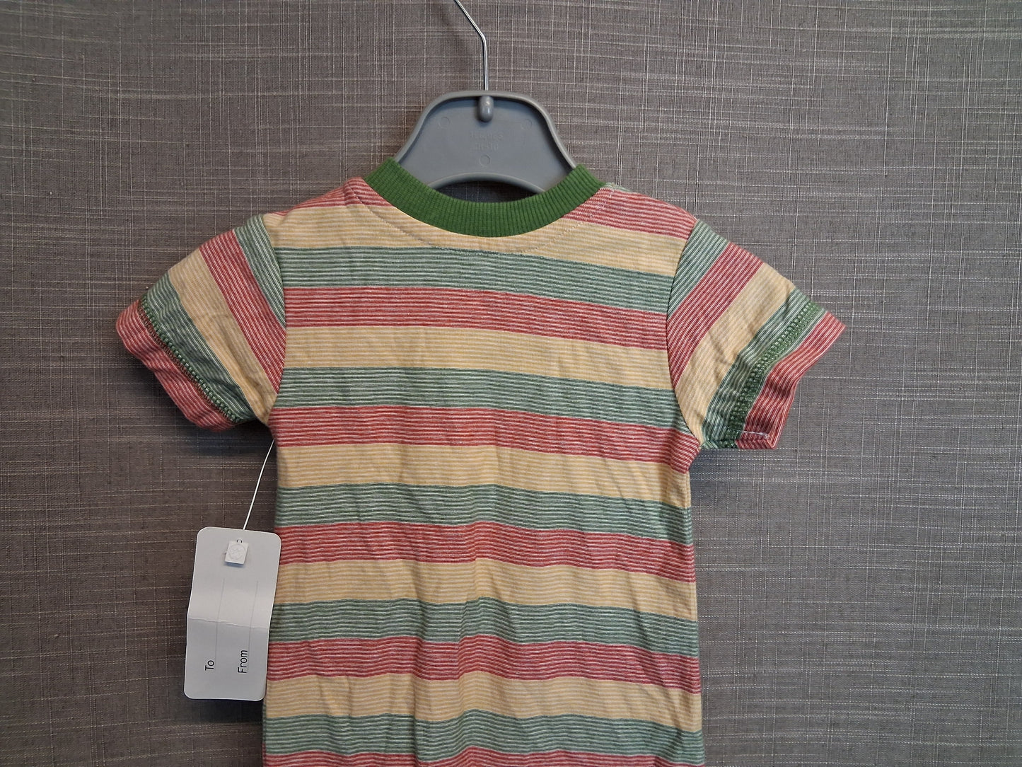 Nutmeg Boys Multicolour Striped Romper Age 0-3 Months New