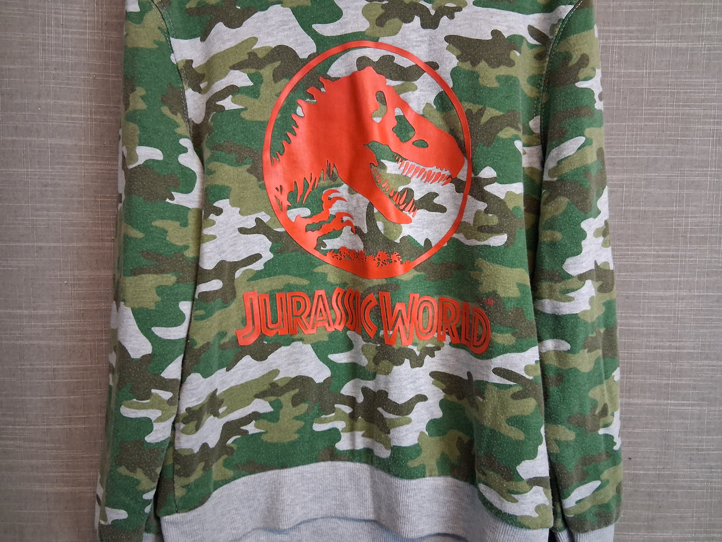 George Boys Jurassic World Camouflage Sweater Age 9-10 Years