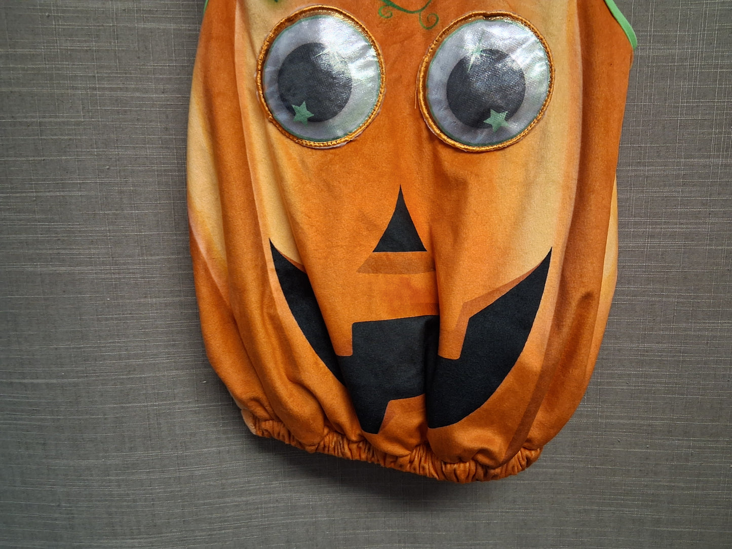 Morrisons Googly Eyed Pumpkin Costume Orange Age 2-3 Years