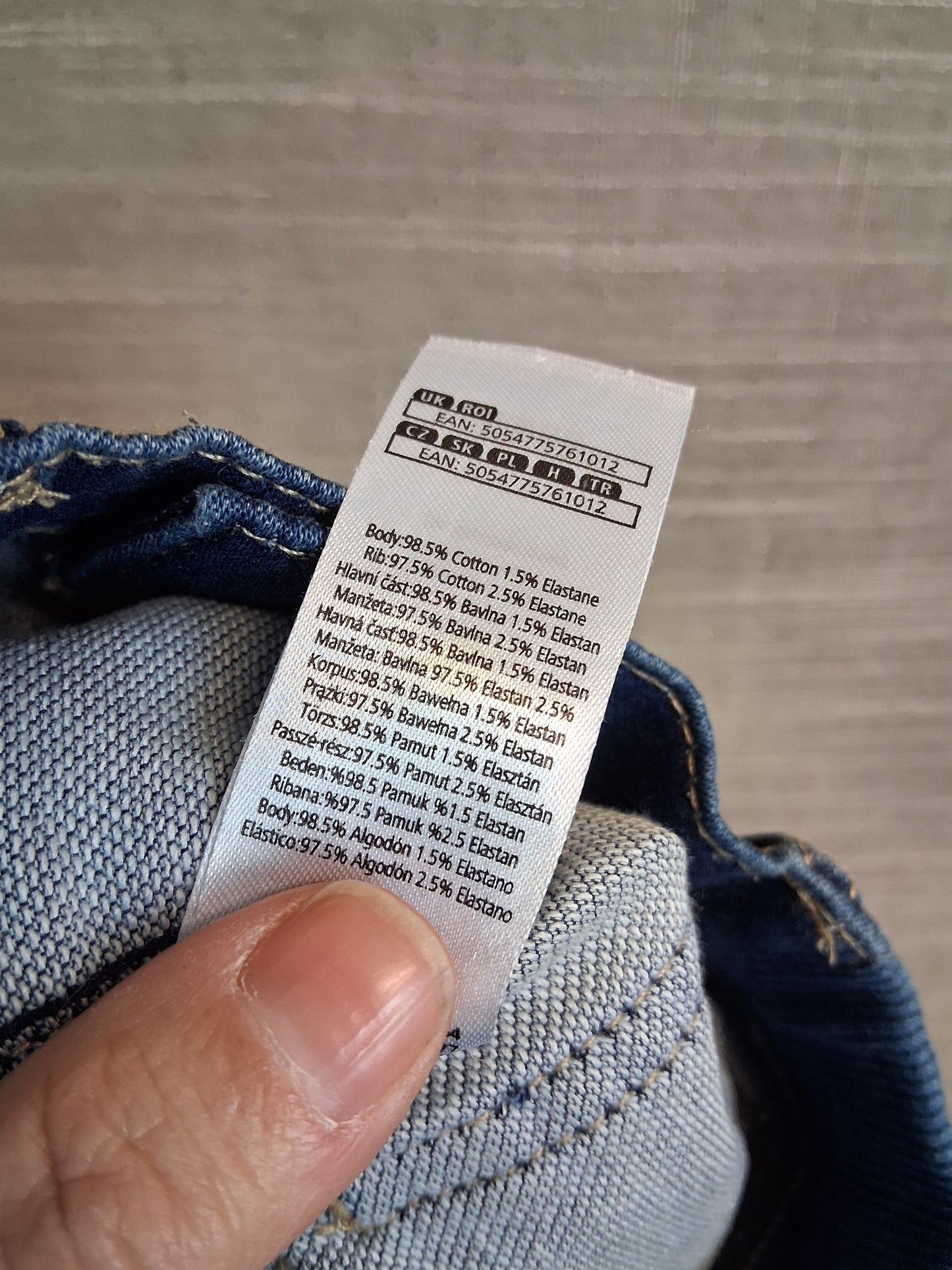 F&F Boys Blue Denim Jeans Age Newborn