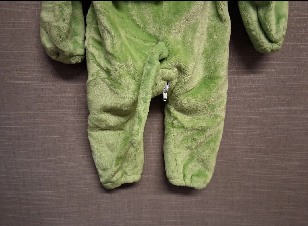 Michley Baby Boys Green Dragon Onesie All In One Age 6-9 Months
