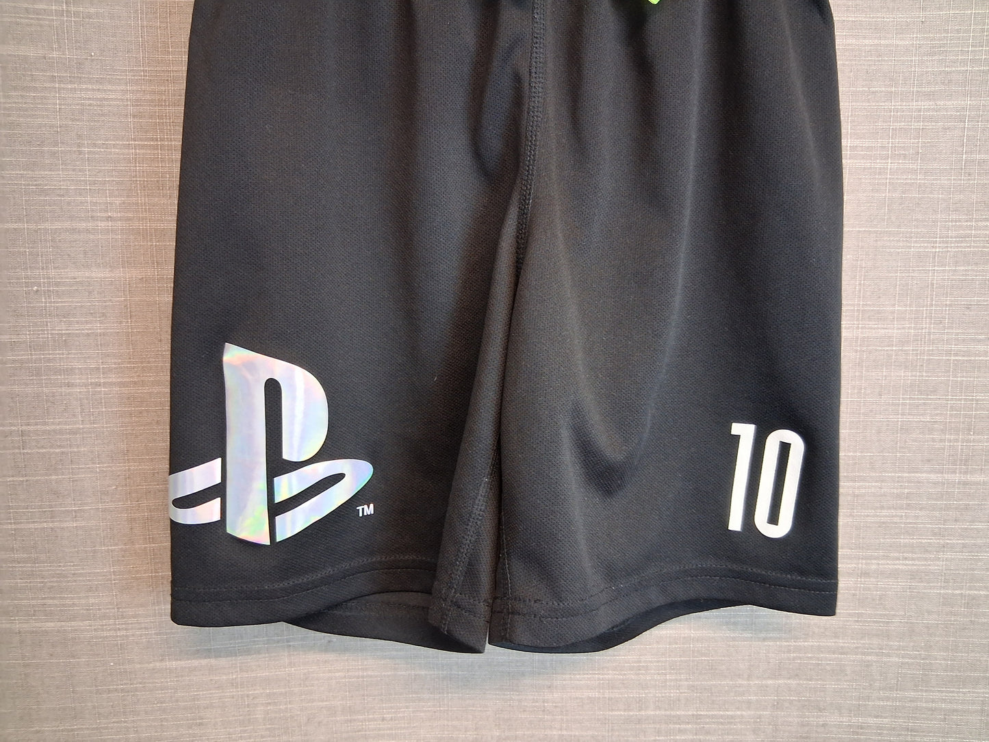 H&M PlayStation Black Shorts Age 8-10 Years