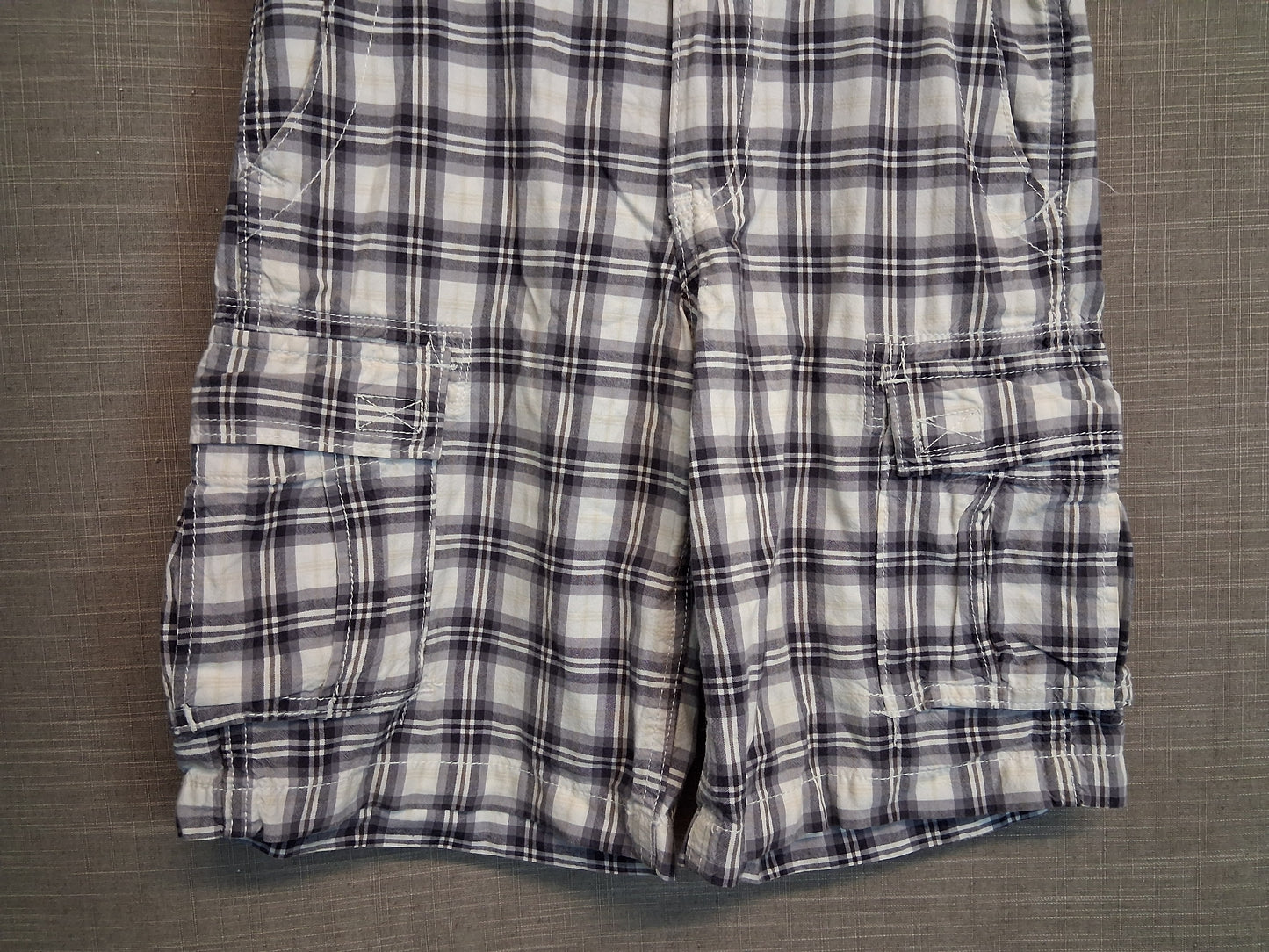GAP Boys Check Cargo Shorts Multicolour Age 12 Years
