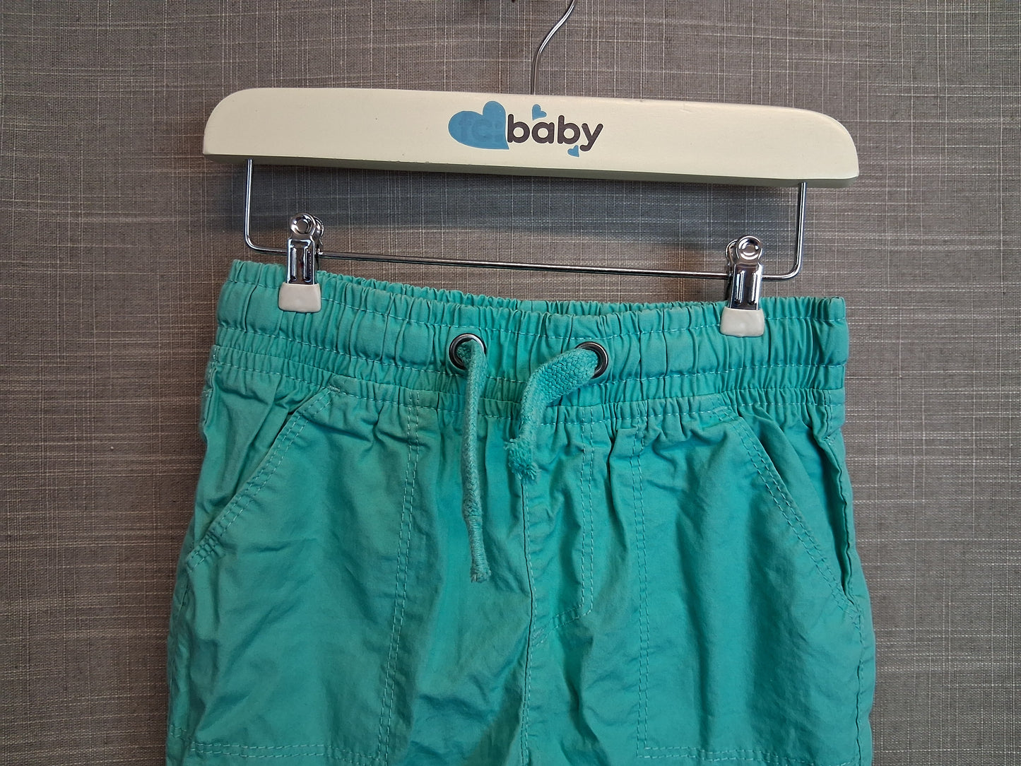 Mothercare Boys Green Chino Shorts Age 2-3 Years