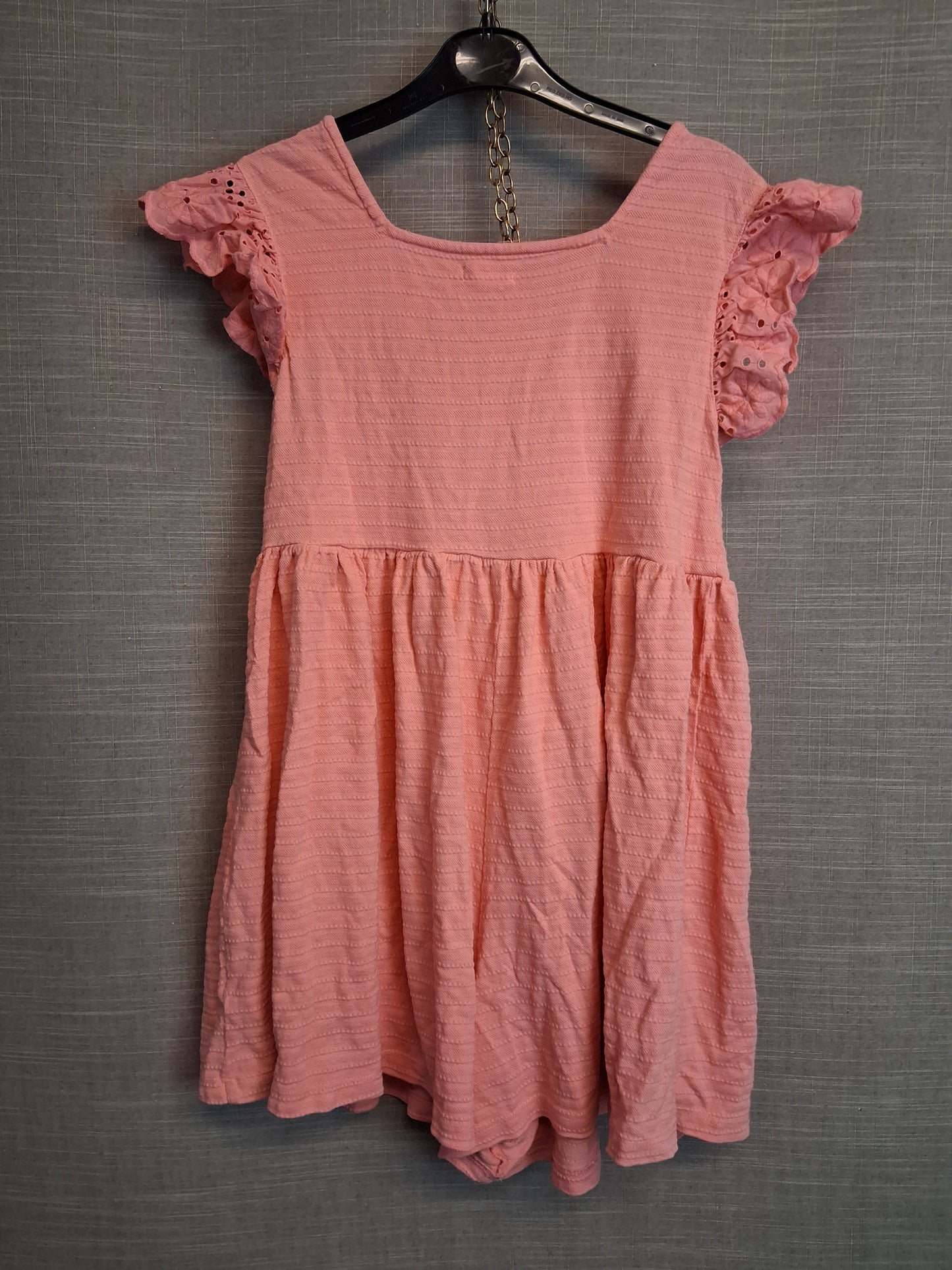 Next Girls Pink Playsuit Jersey Age 9 Years