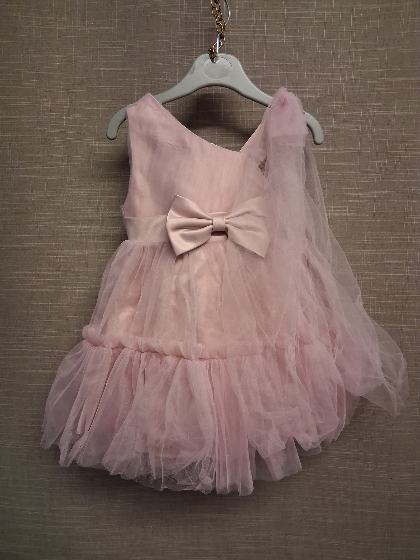 Shein Girls Pink Party Special Occasion Dress Age 12-18 Months New