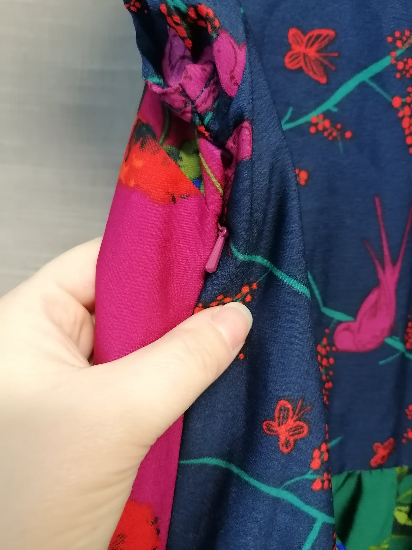 Next Girls Multicolour Floral Short Sleeve Top Age 11 Years New