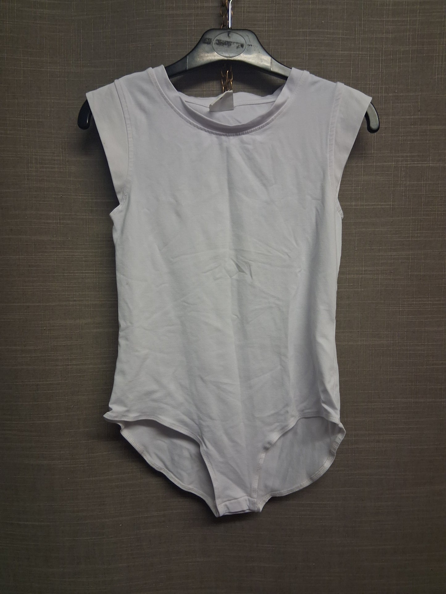Zara Girls White Sleeveless Bodysuit Age 12-13 Years