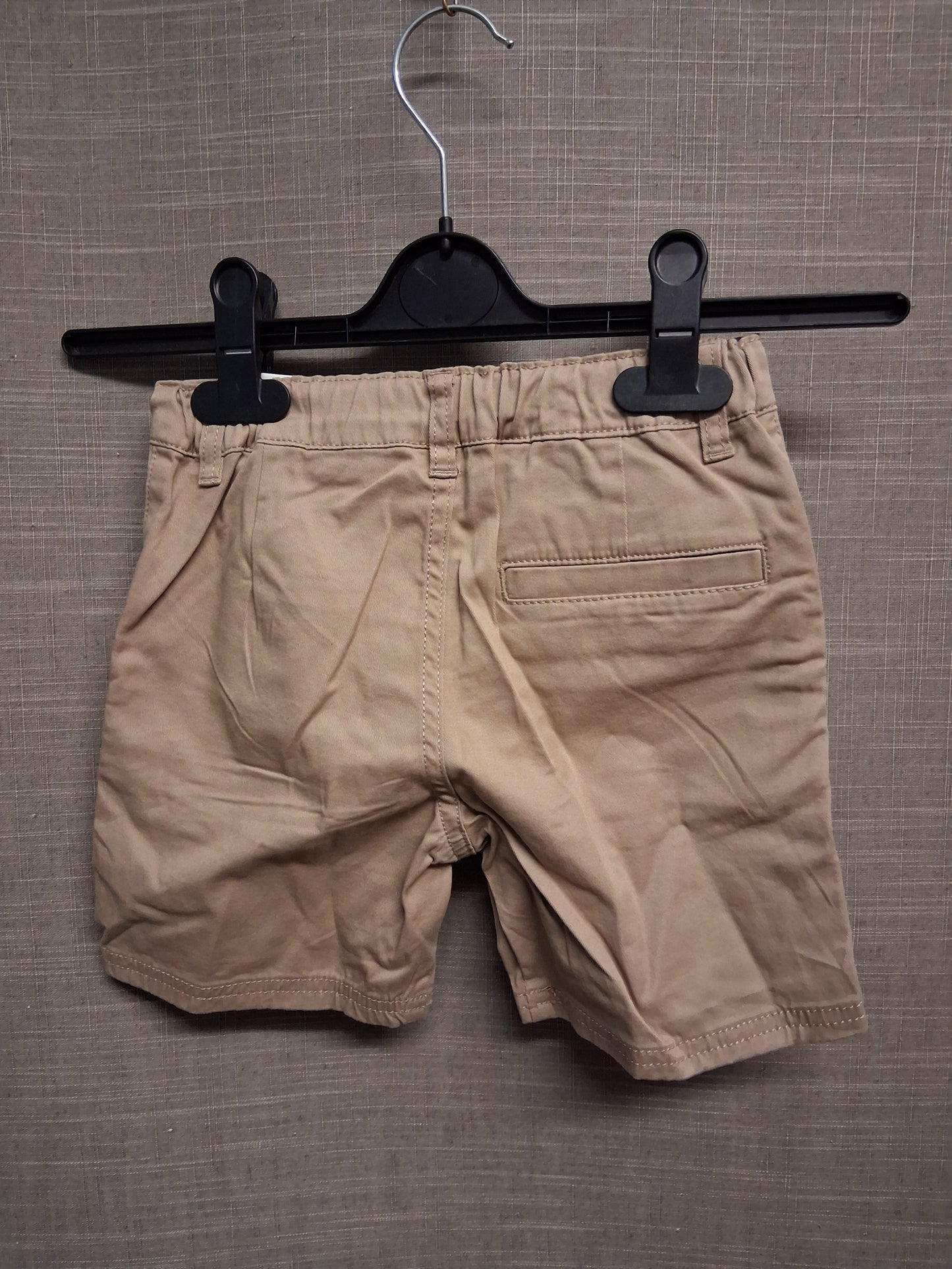 F&F Boys Beige Chino Shorts Age 4-5 Years New