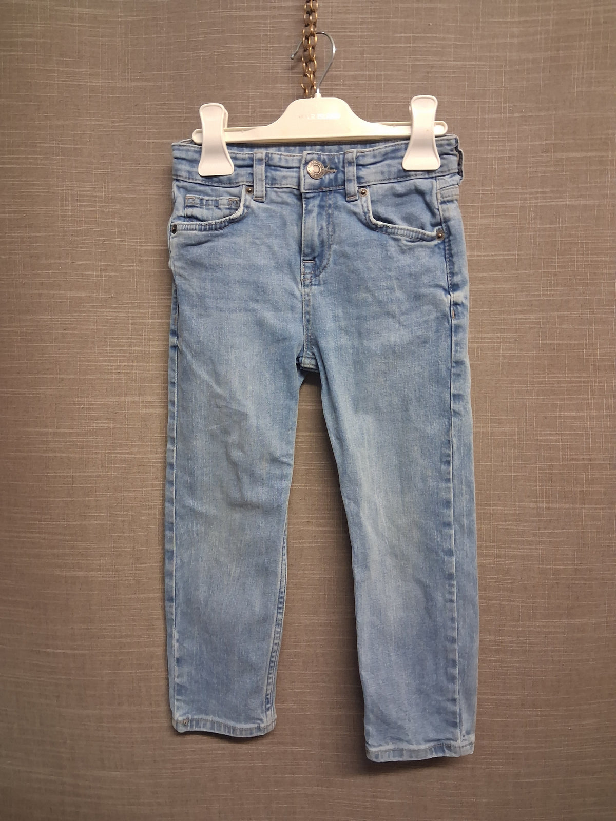 River Island Blue Lightwash Boys Jeans Straight Leg Age 5 Years