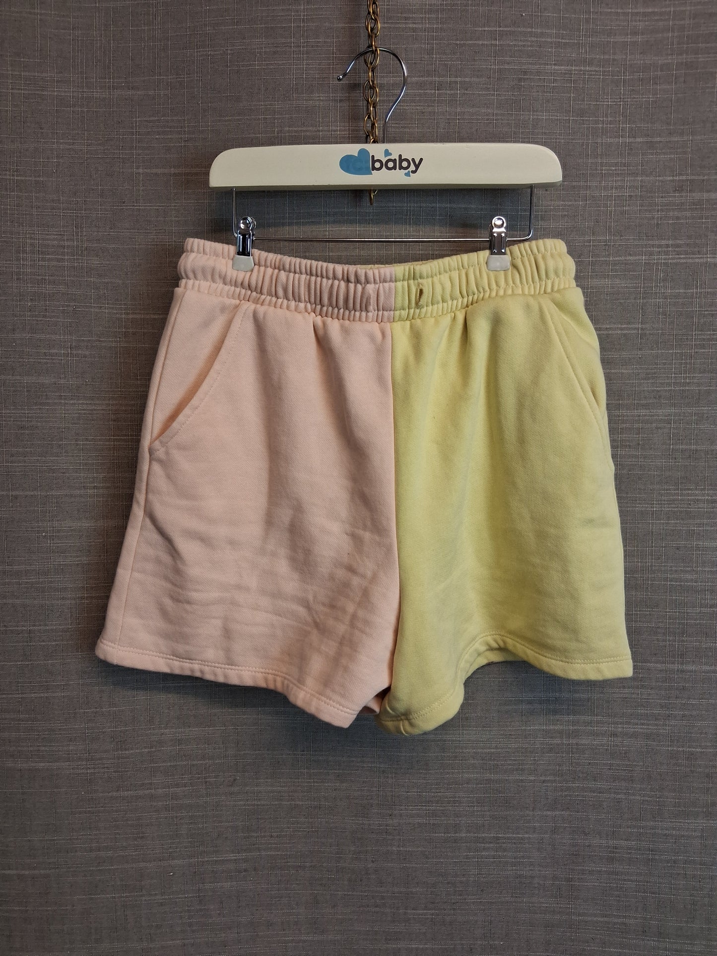F&F Girls Pastel Jersey Short Multicolour Age 8-9 Years