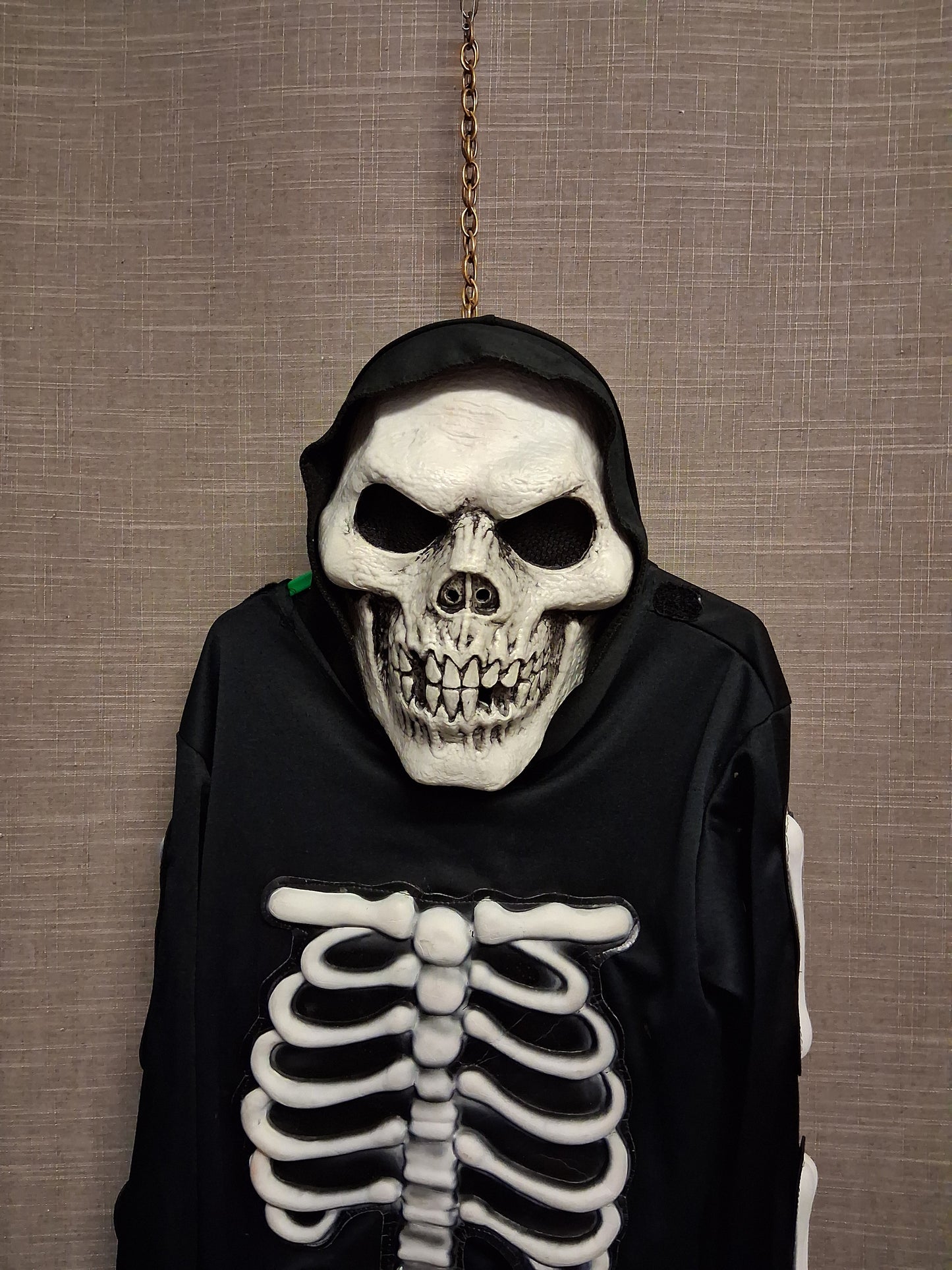 Halloween Skeleton Costume Boys Age  6-7 Years with Mask