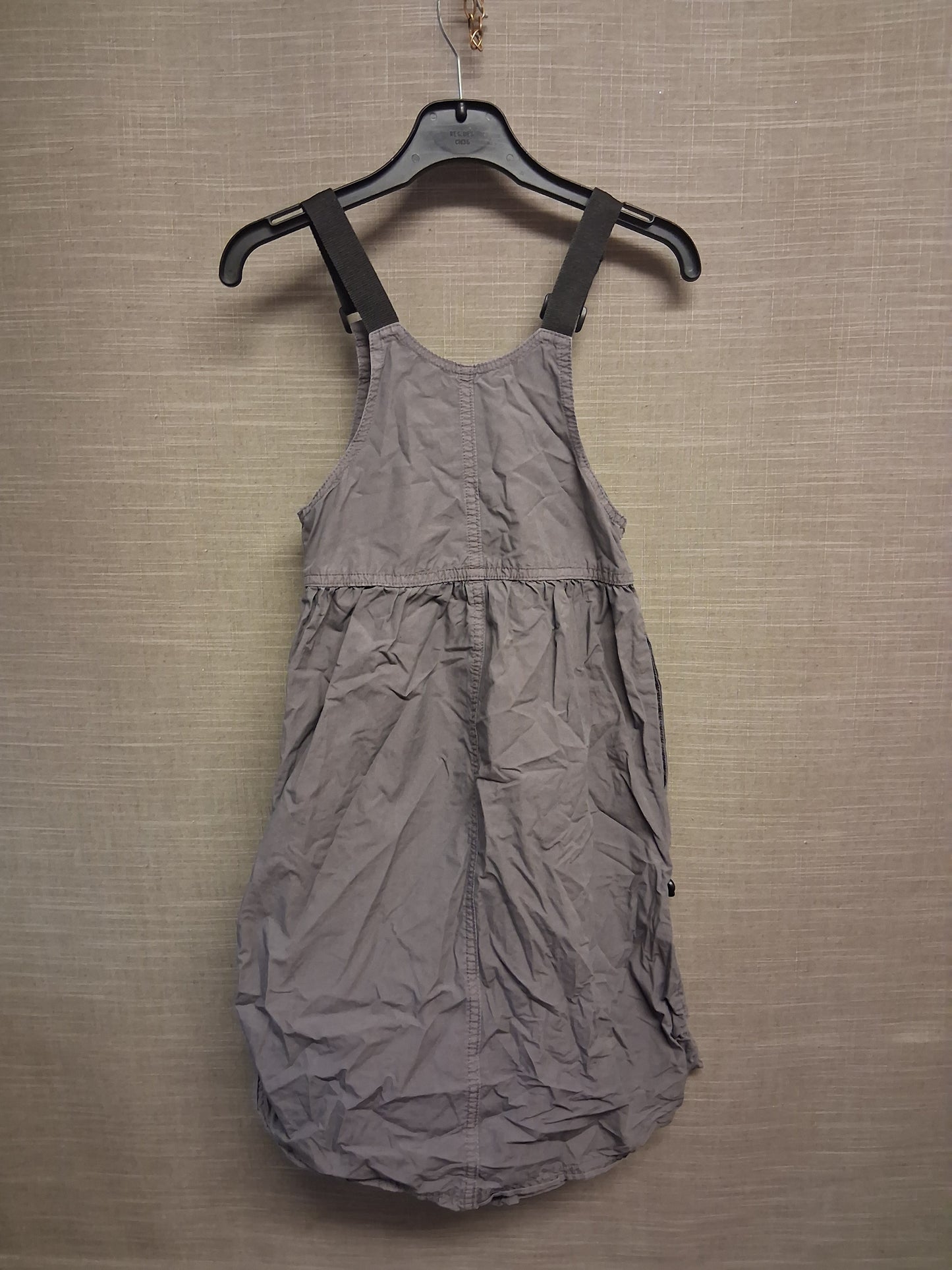 Next Girls Grey Parachute Pinafore Dress Age 6 Years