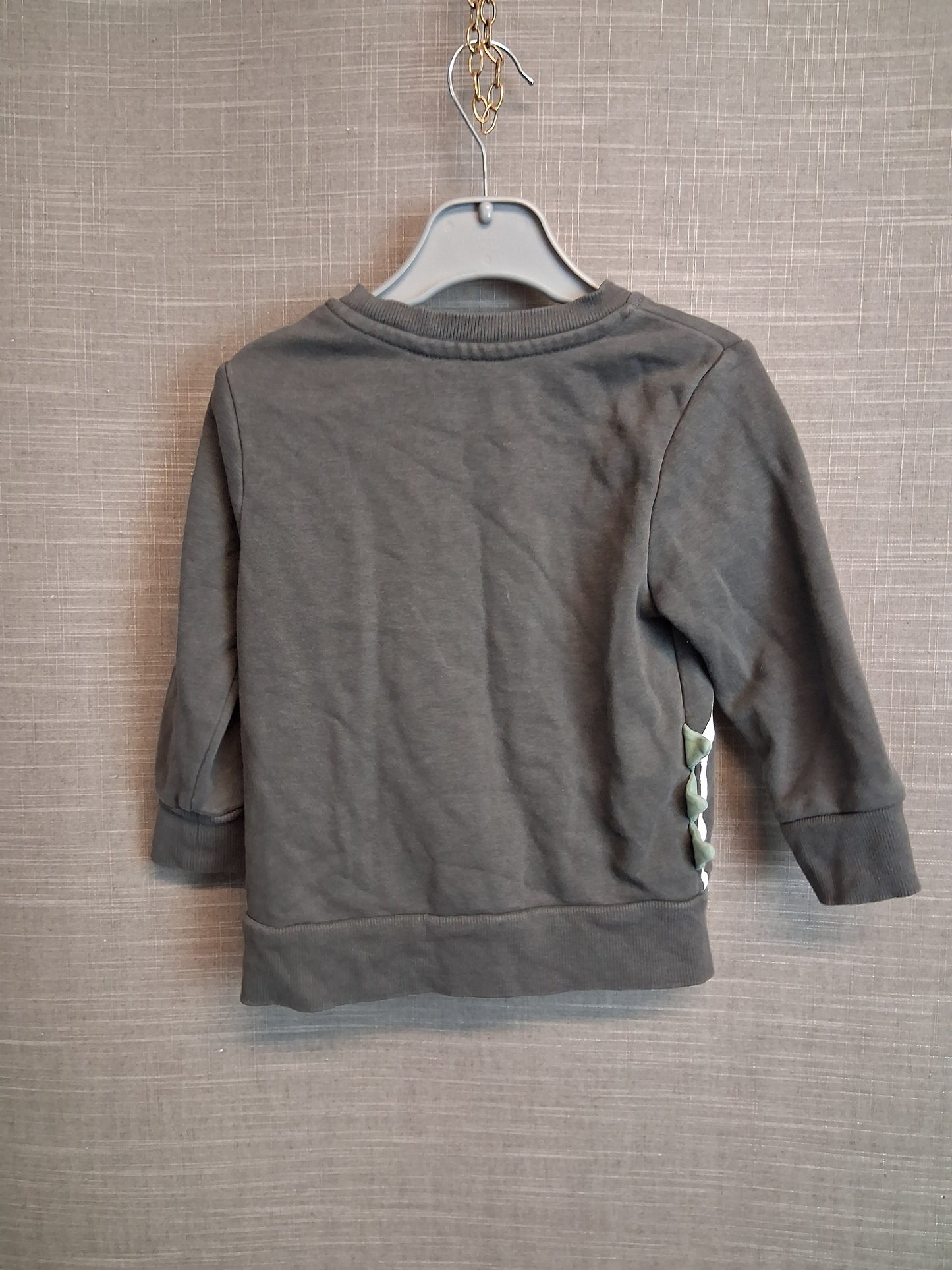 George Boys Grey Dinosaur Theme Sweater Age 12-18 Months