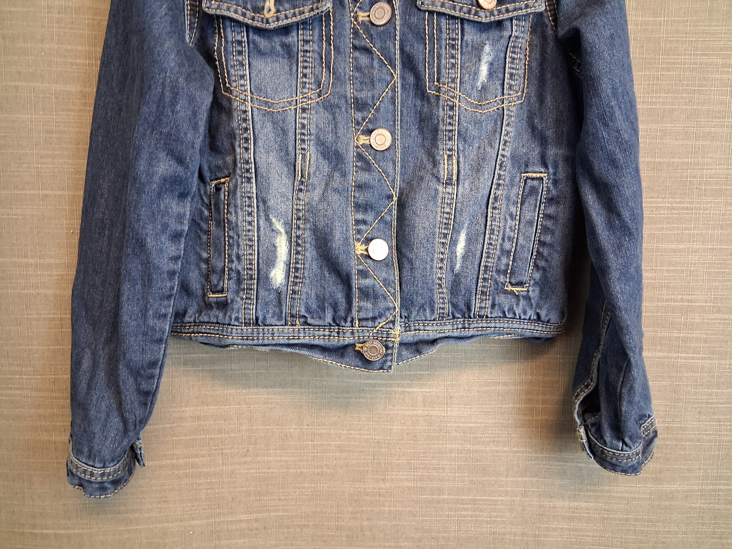 Next Girls Blue Denim Jacket Age 9 Years