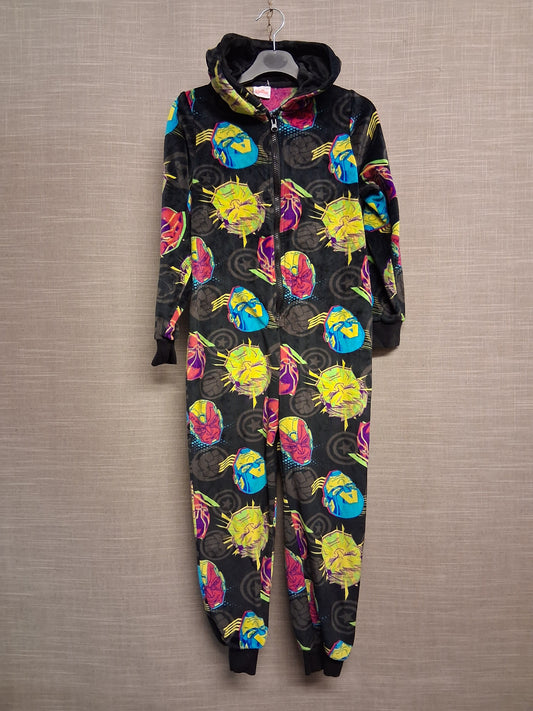 Matalan Boys Marvel All in One Plush Sleepsuit Age 8 years Multicolour