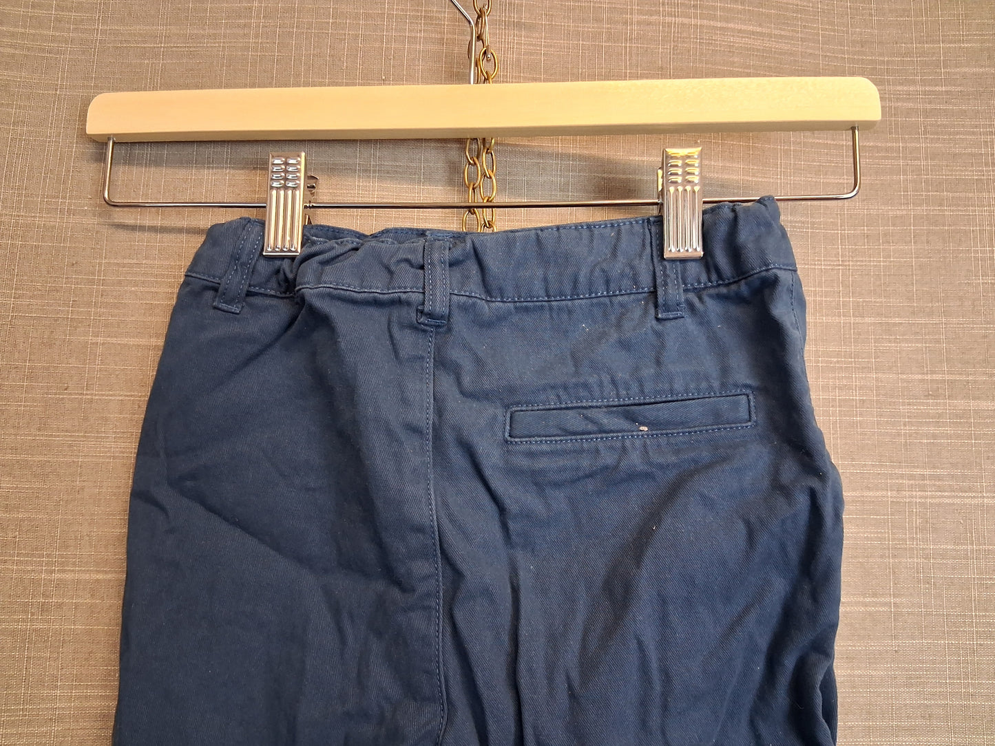 George Boys Blue Chino Shorts Age 6-7 Years