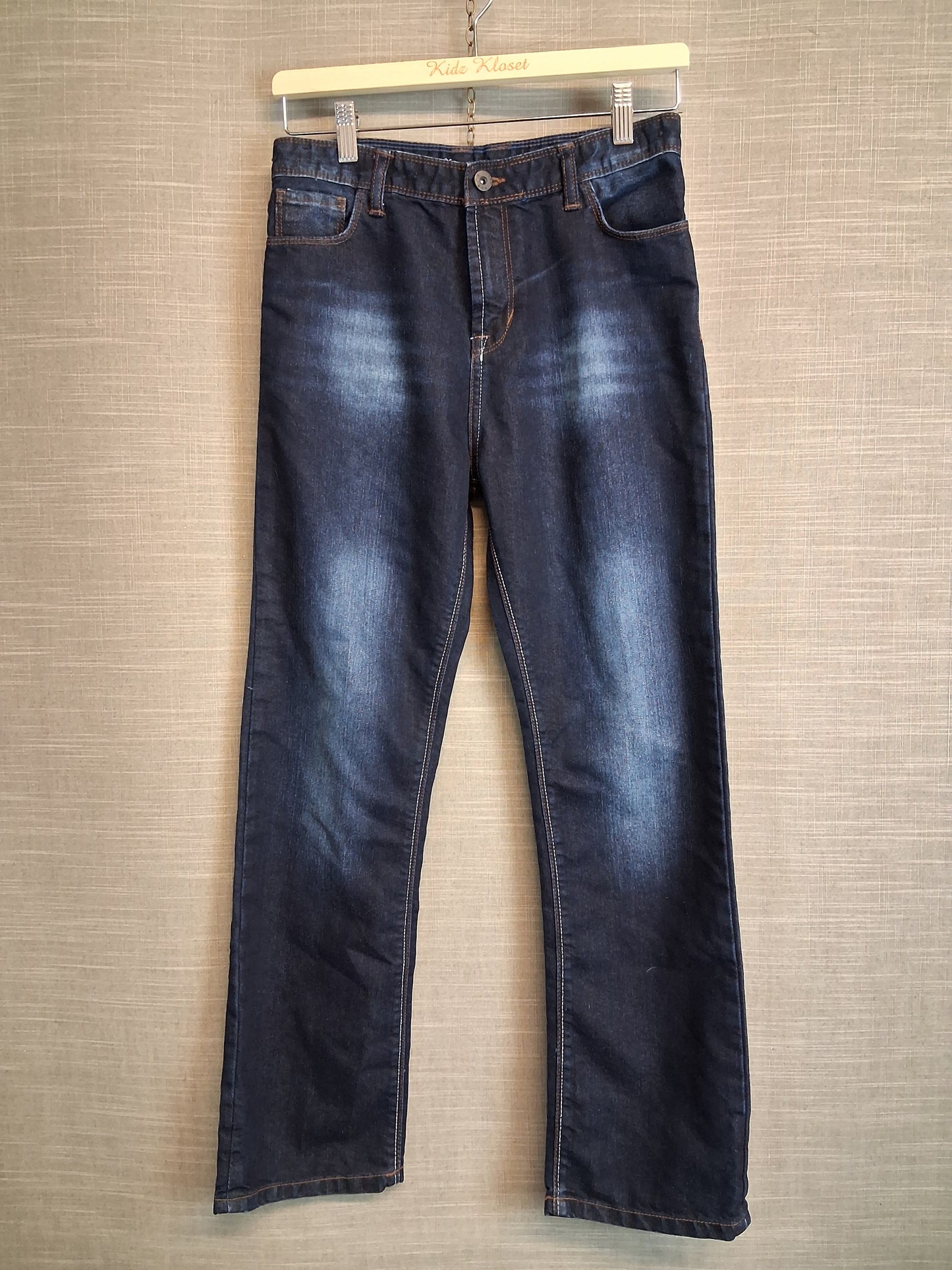 Matalan Boys Straight Leg Denim Jeans Blue Age 13 Years