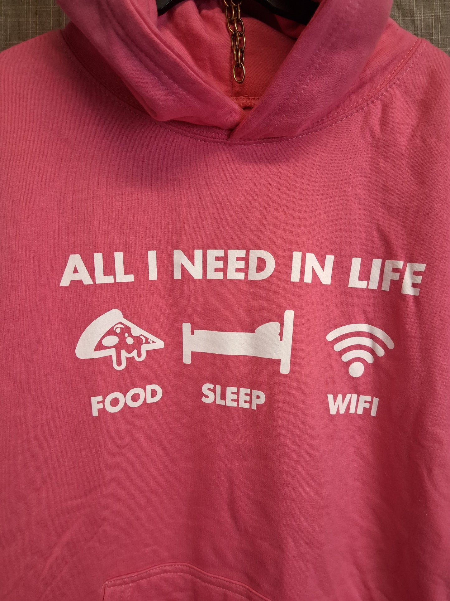 Just Hoods Girls Hoodie Pink Age 12-13 Years New