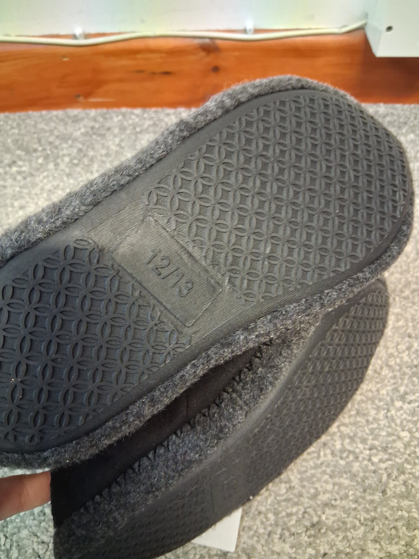 TU Black Girls Slipper Boots Size 12/13 New