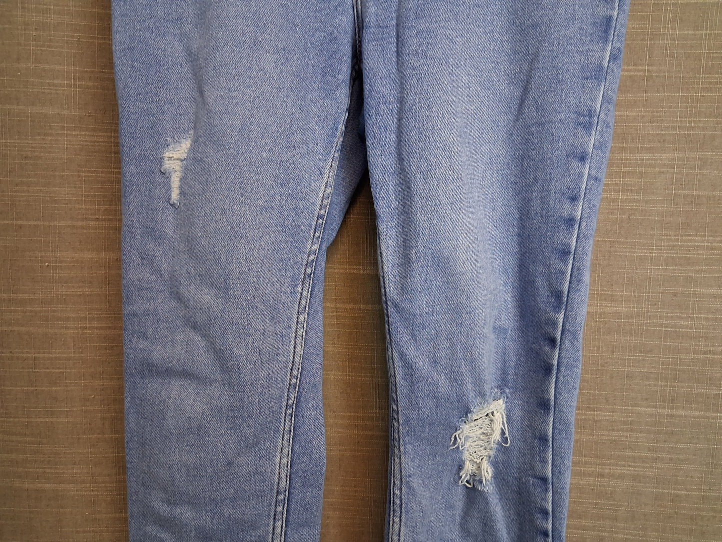 New Look Hallie Distressed Light Blue Denim Jeans Skinny Leg Age 13 Years