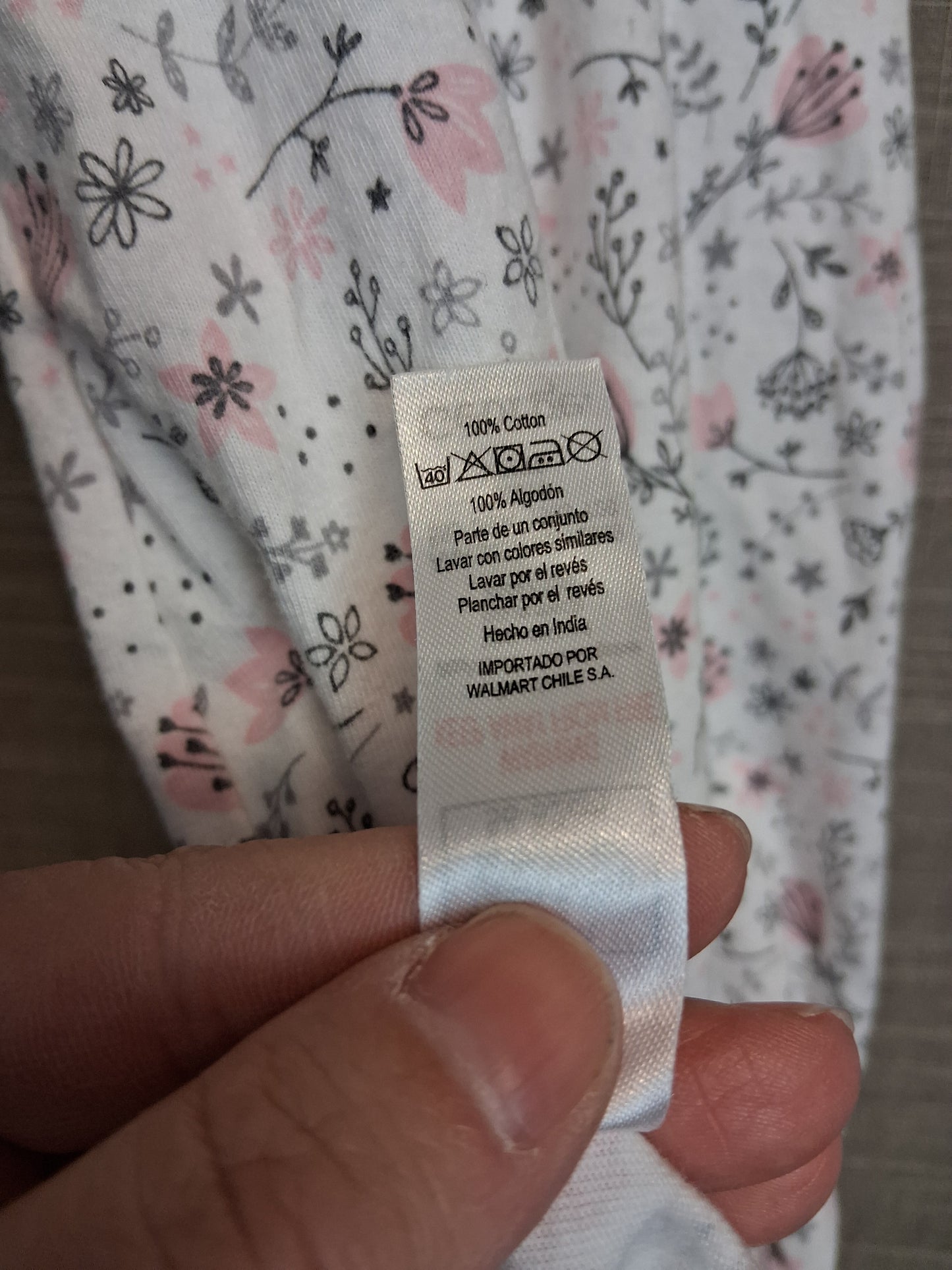 George Girls White Floral Romper Sleeveless Age 0-3 Months