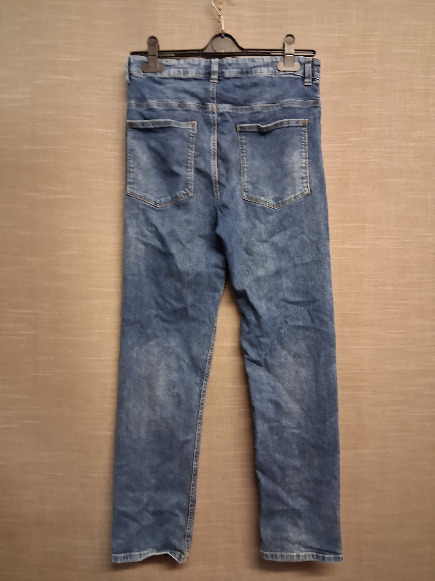 Next Blue Denim Jeans Loose Fit Age 15 Years
