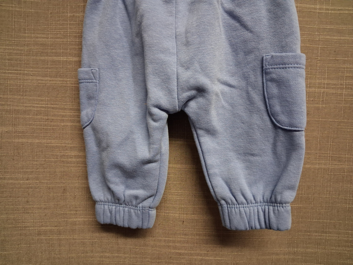 Matalan Boys Cargo Joggers Blue Jersey Age 0-3 Months
