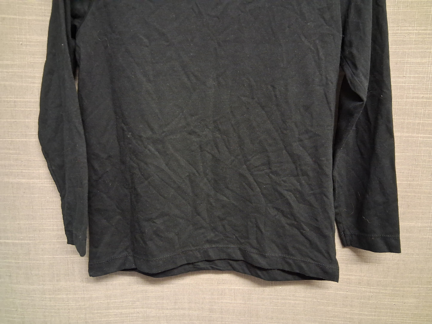George Boys "Pudsey" Children in Need Black Long Sleeve T-Shirt Age 7-8 Years Sen Friendly