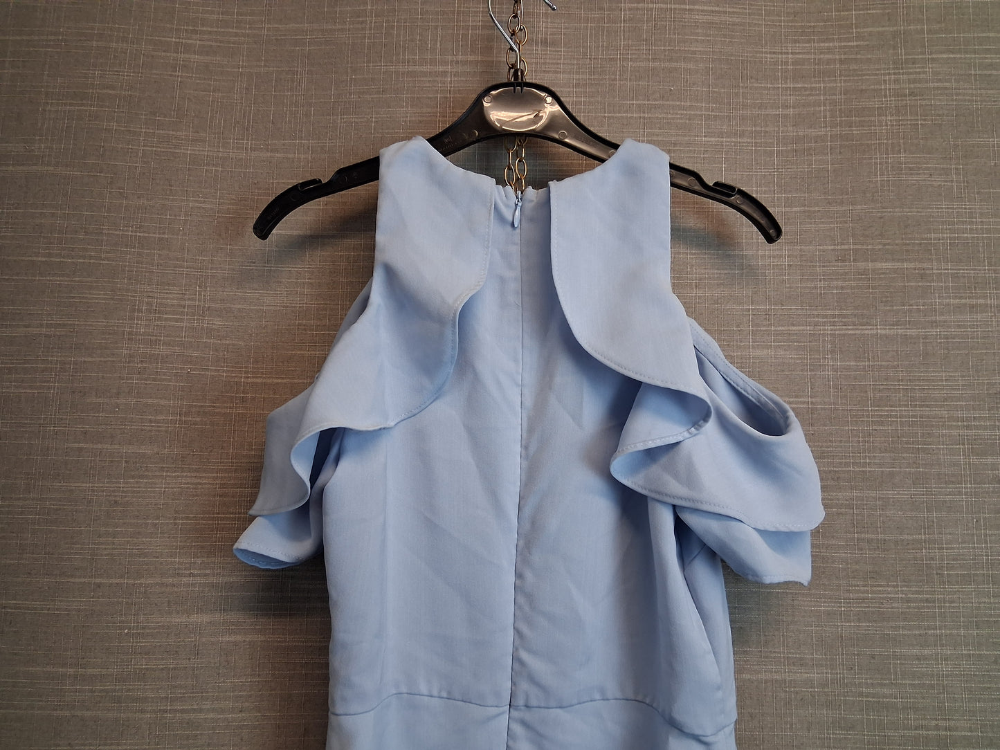 New Look Girls Blue Cold Shoulder A Line Dress Age 10 Years