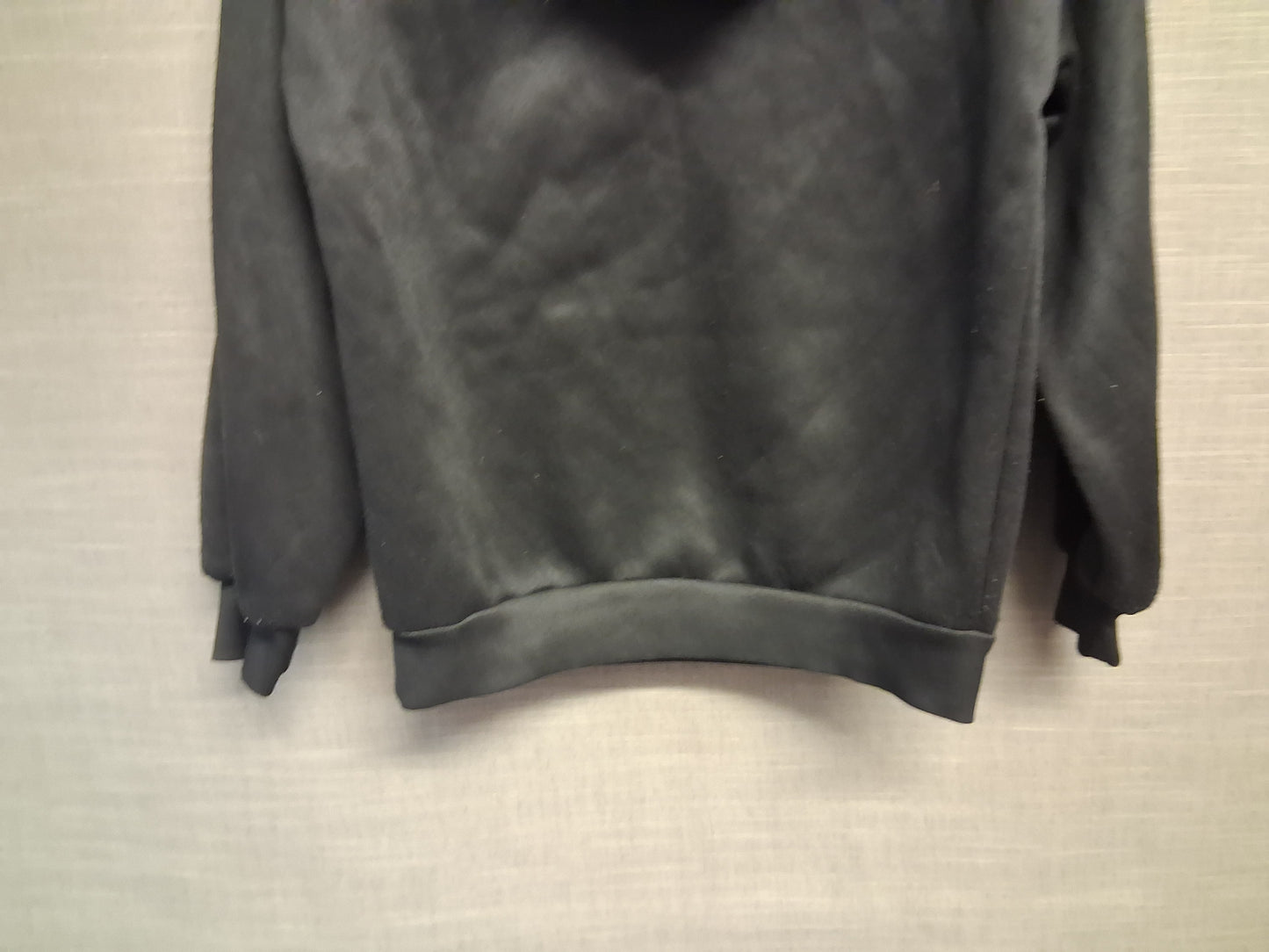 Shein Halloween Black Jersey Hoodie Long Sleeve Age 13-14 Years