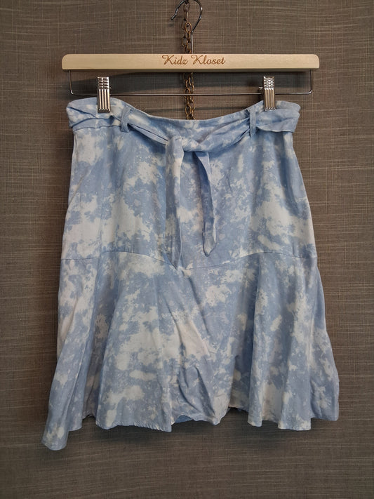 New Look Girls Blue Tie Dye Skorts Summer Age 15 Years
