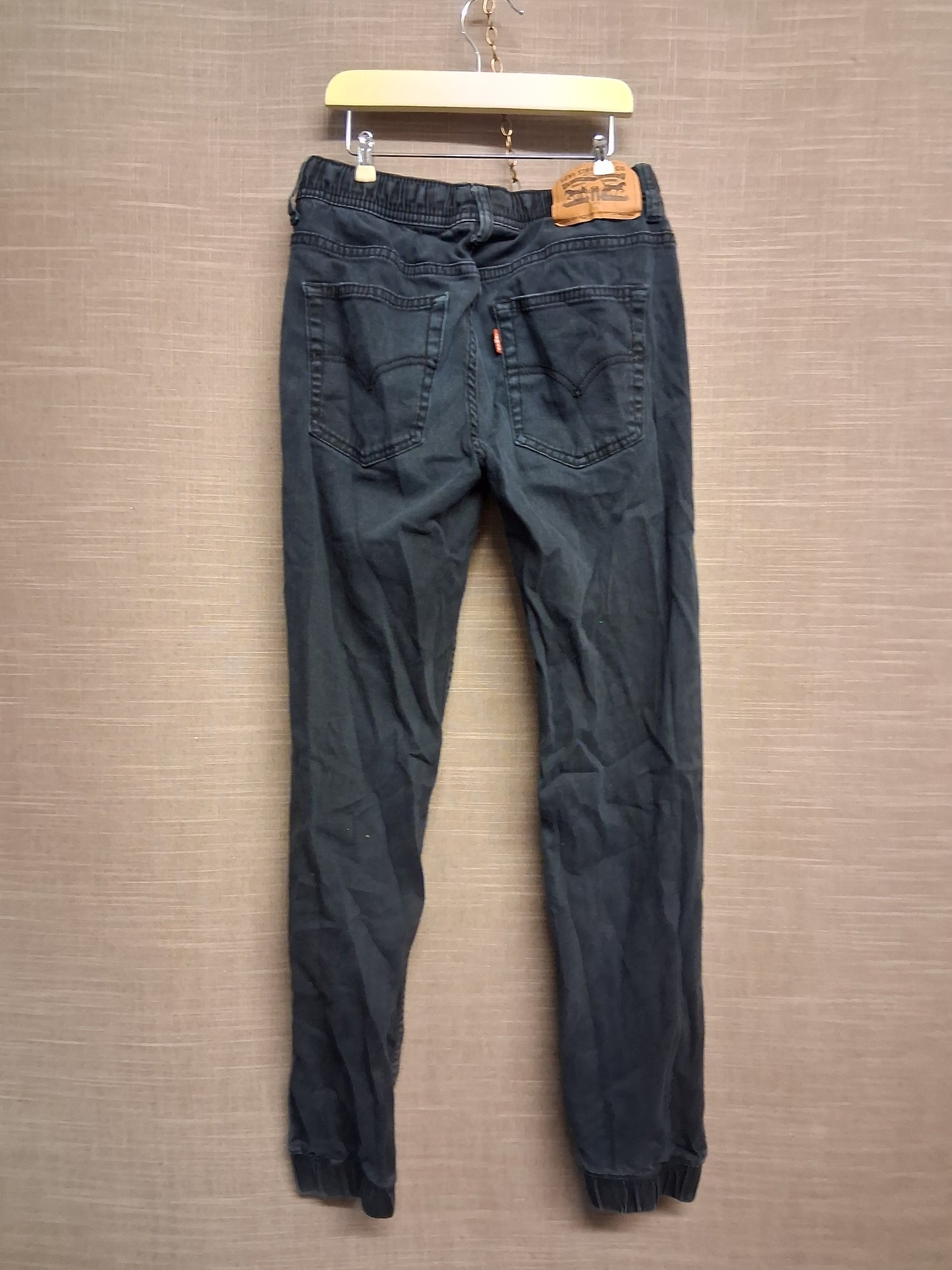 Levi's Boys Blue Denim Joggers Elastic Cuffs Age 12 Years