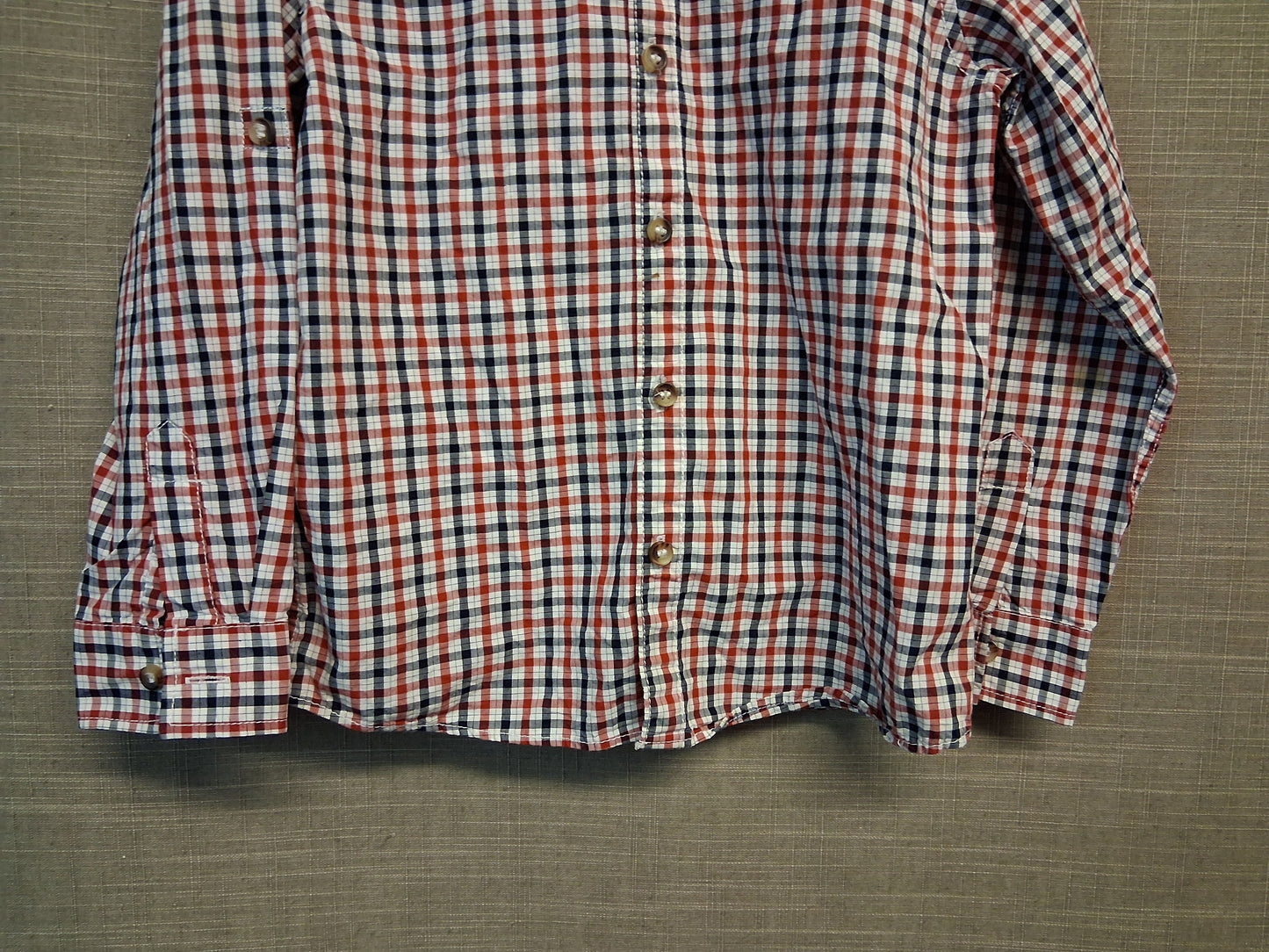Next Boys Long Sleeve Check Shirt Age 5-6 Years