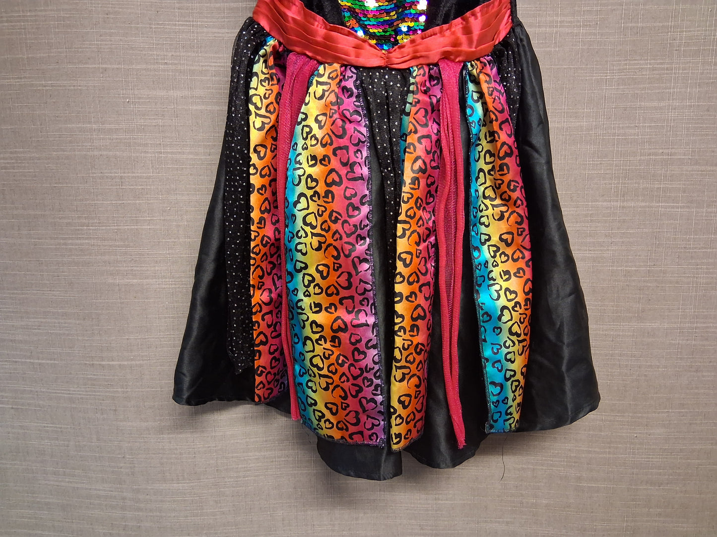 Morrisons Girls Multicolour Witches Costume Fancy Dress Age 5-6 Years