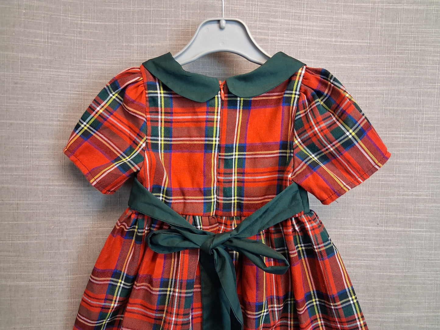 Shein Girls Red Tarten Dress Short Sleeve Age 18-24 Months