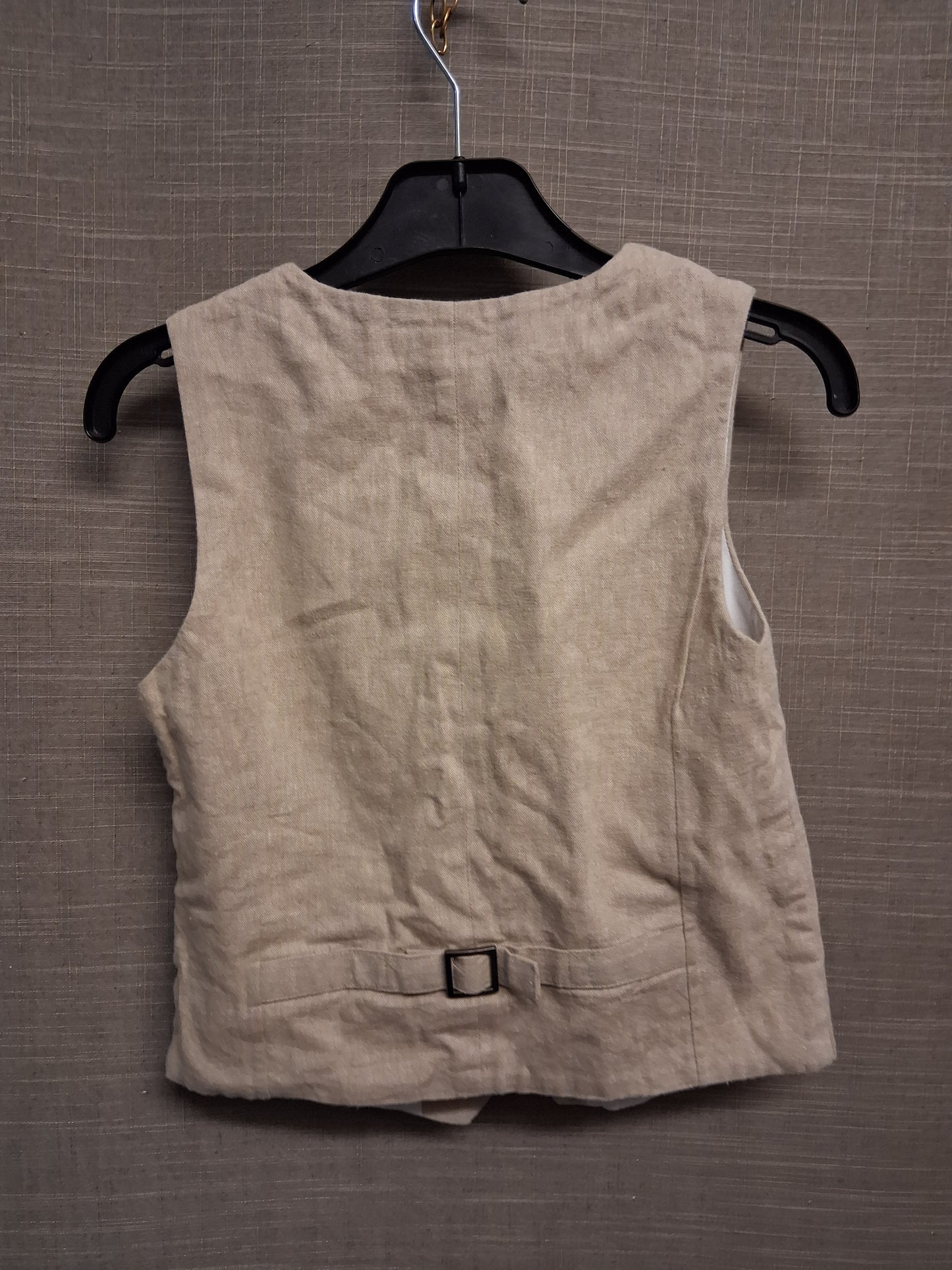 Howick Linen Blend Waistcoat Beige Age 5-6 Years