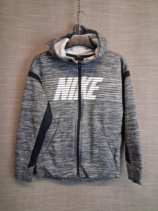 Nike Boys Full Zip Jersey Track Jacket Age 7-8 Years