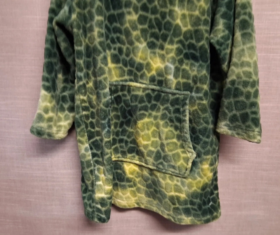 Boys Dinosaur Green Oodie Hoodie Age 6-8 Years