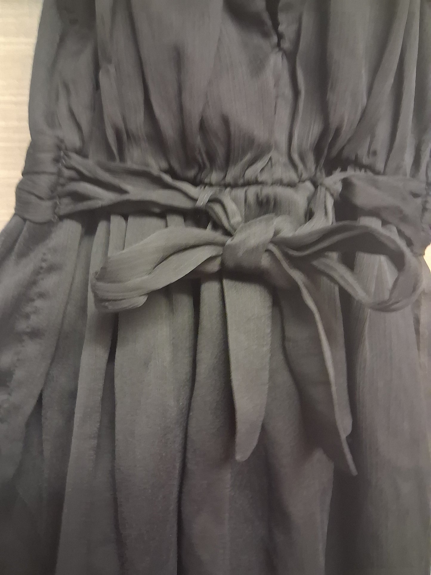 Next Dress Girls Black Sheer Lightweight Party Age 4 Years