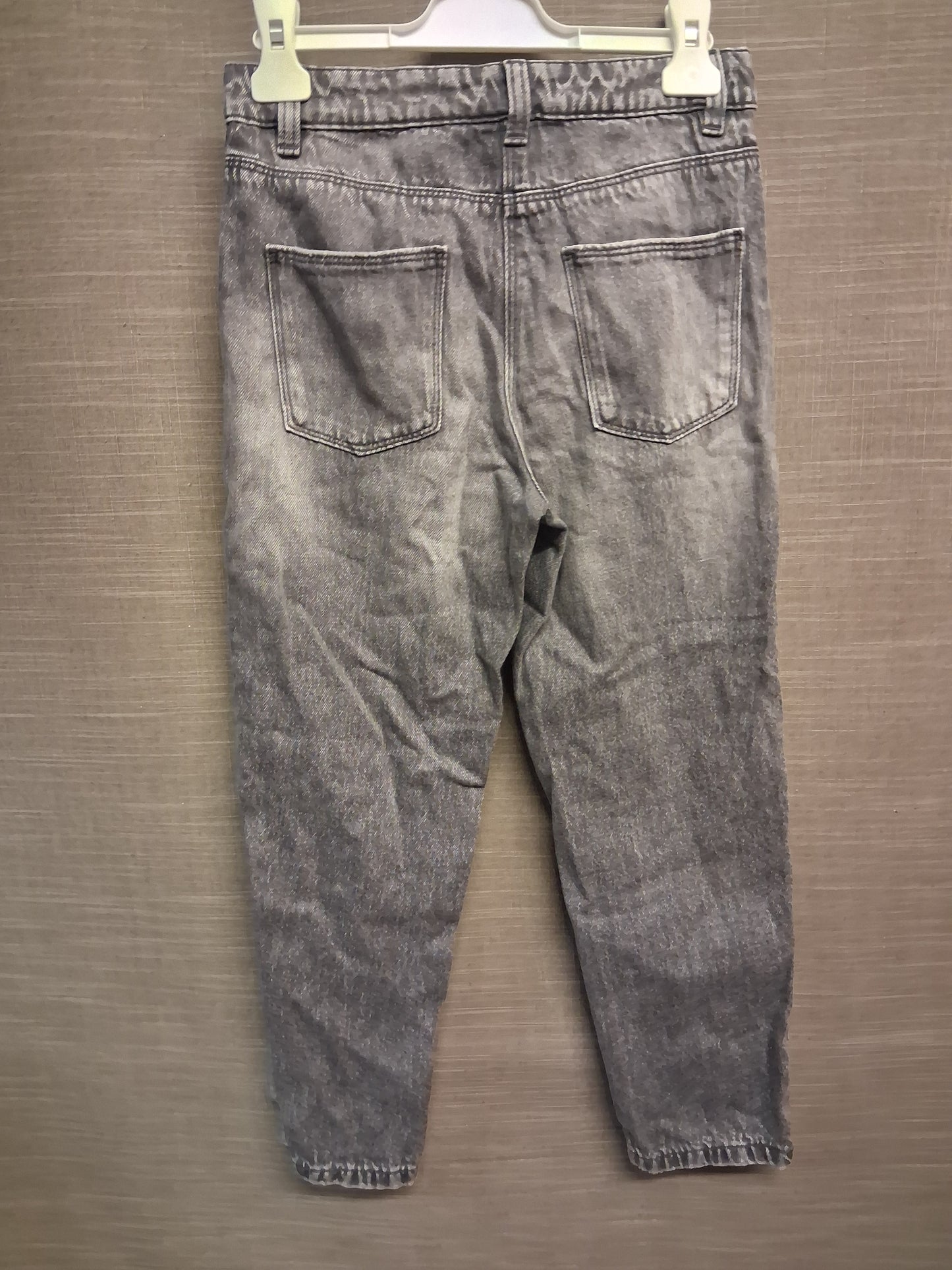 Next Jeans Girls Grey Denim Sequin Detail Age 9 Years