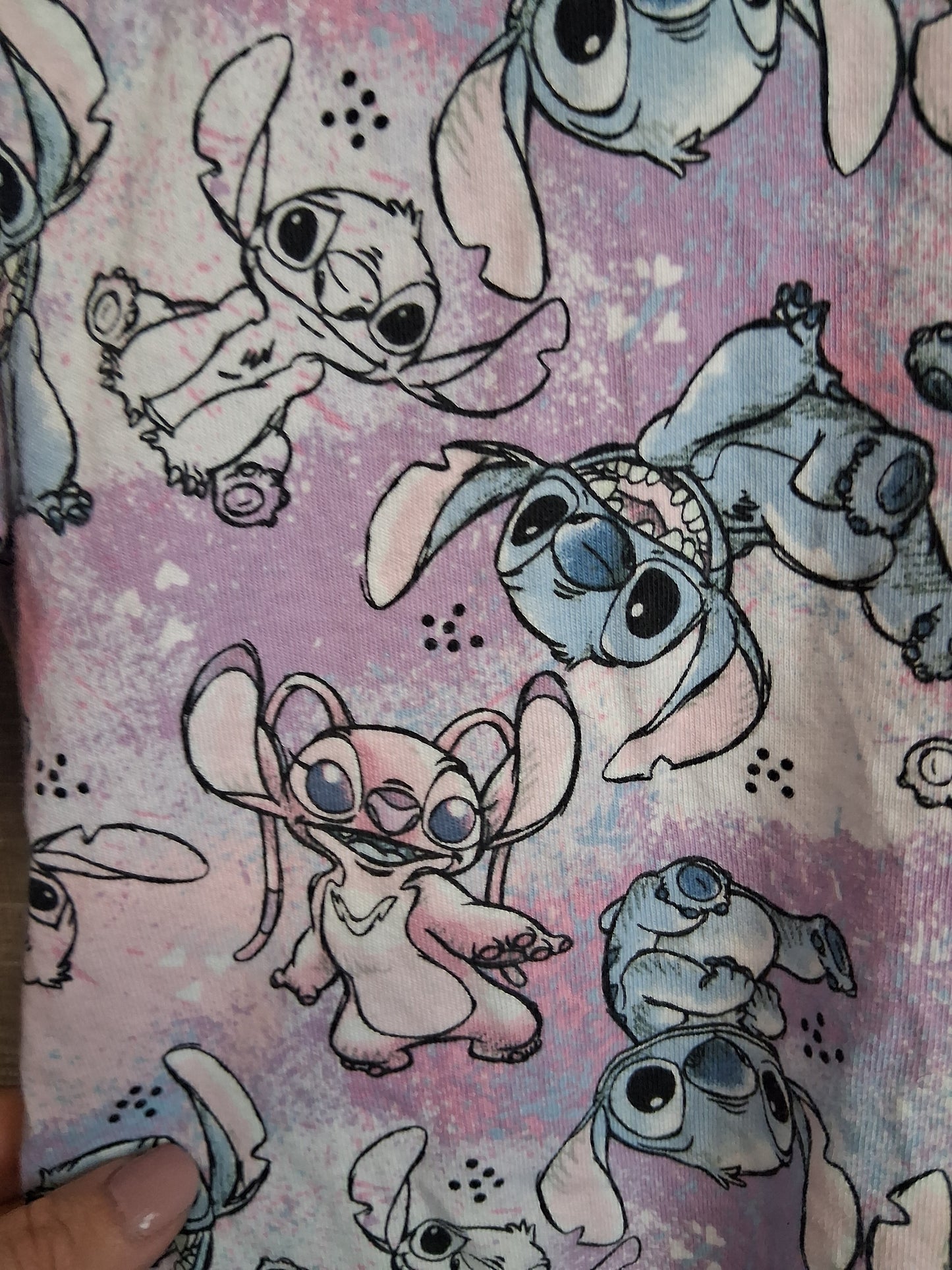 Disney Stitch Crop Short Sleeve T-Shirt Age 6 Years